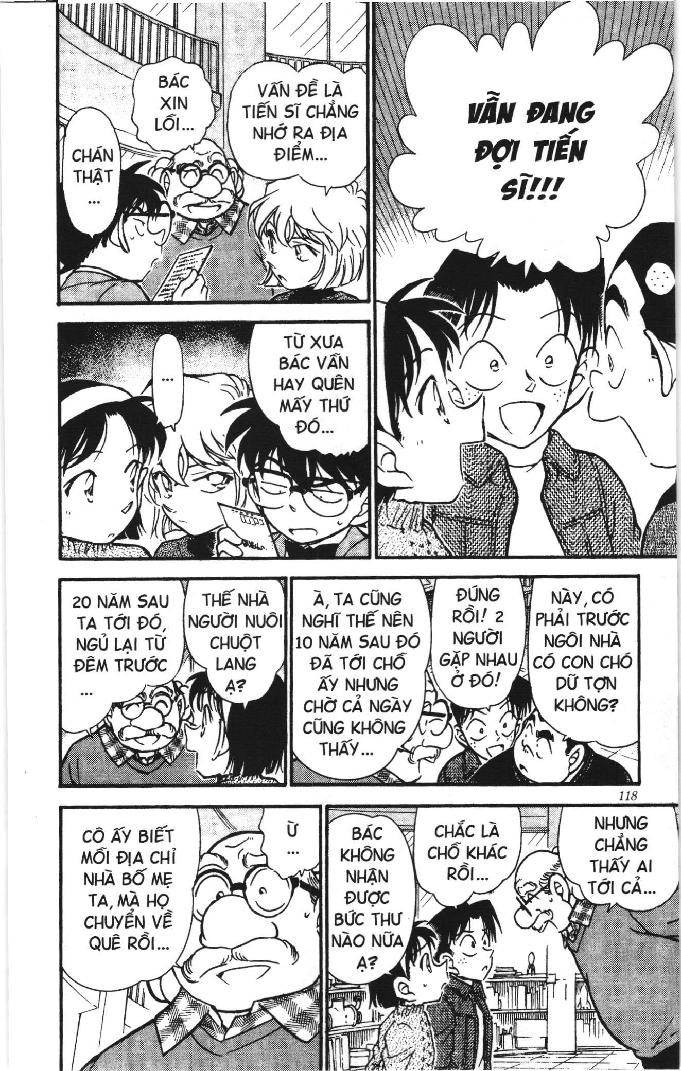 Thám tử lừng danh Conan Loạt truyện tranh: Chapter 419