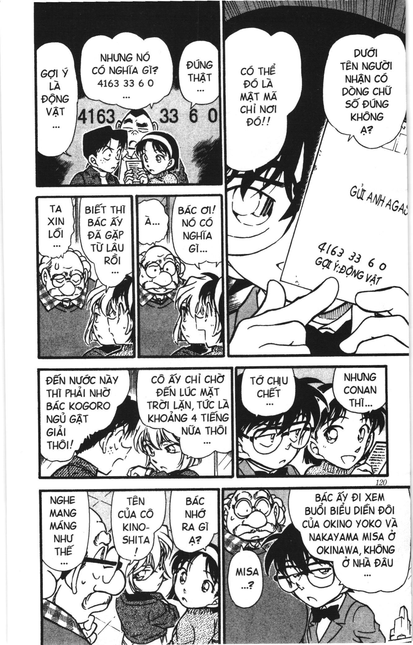 Thám tử lừng danh Conan Loạt truyện tranh: Chapter 419