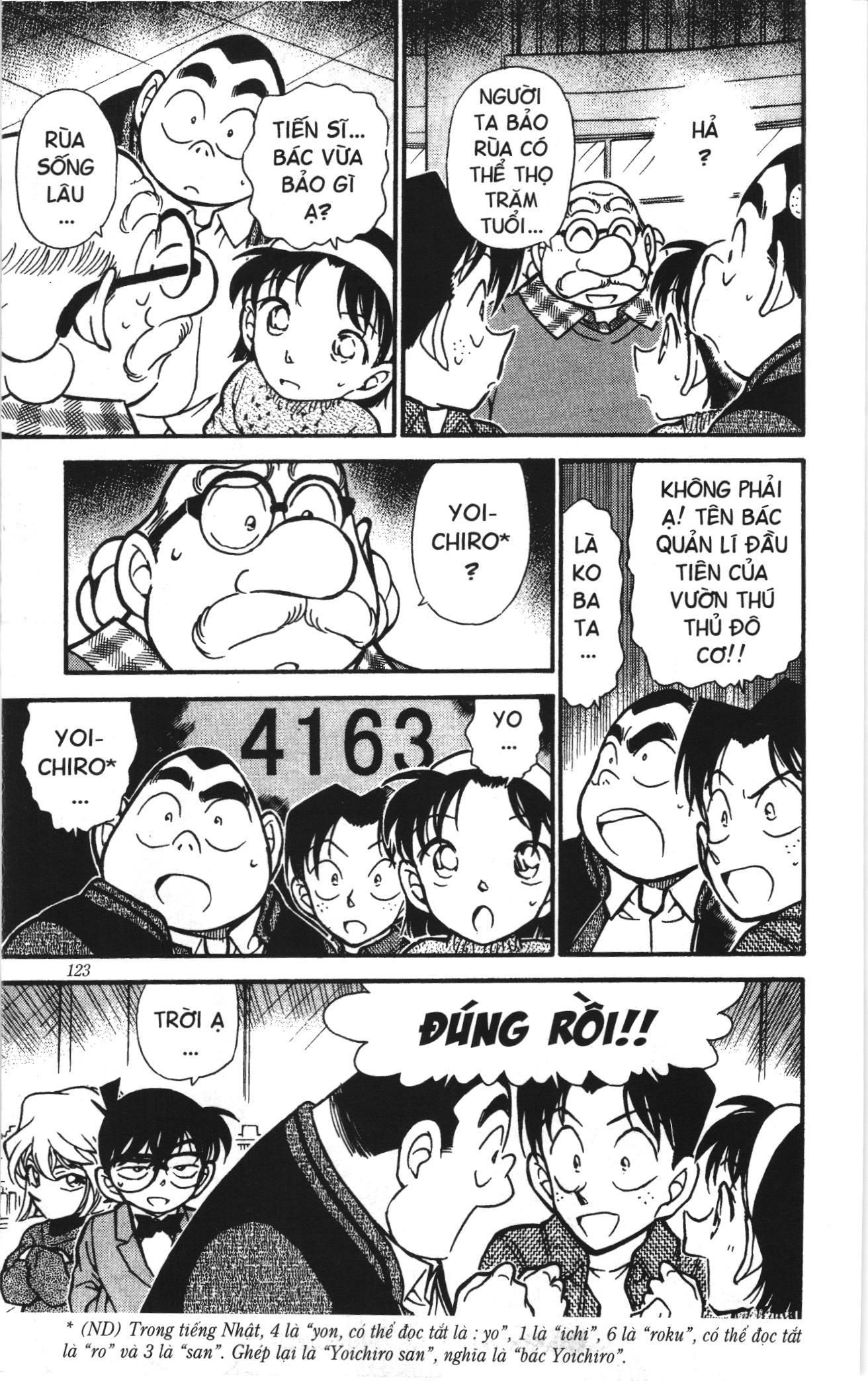 Thám tử lừng danh Conan Loạt truyện tranh: Chapter 419