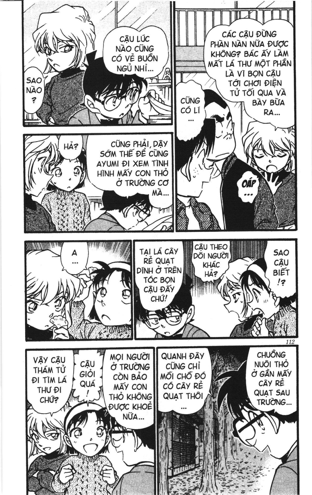 Thám tử lừng danh Conan Loạt truyện tranh: Chapter 419