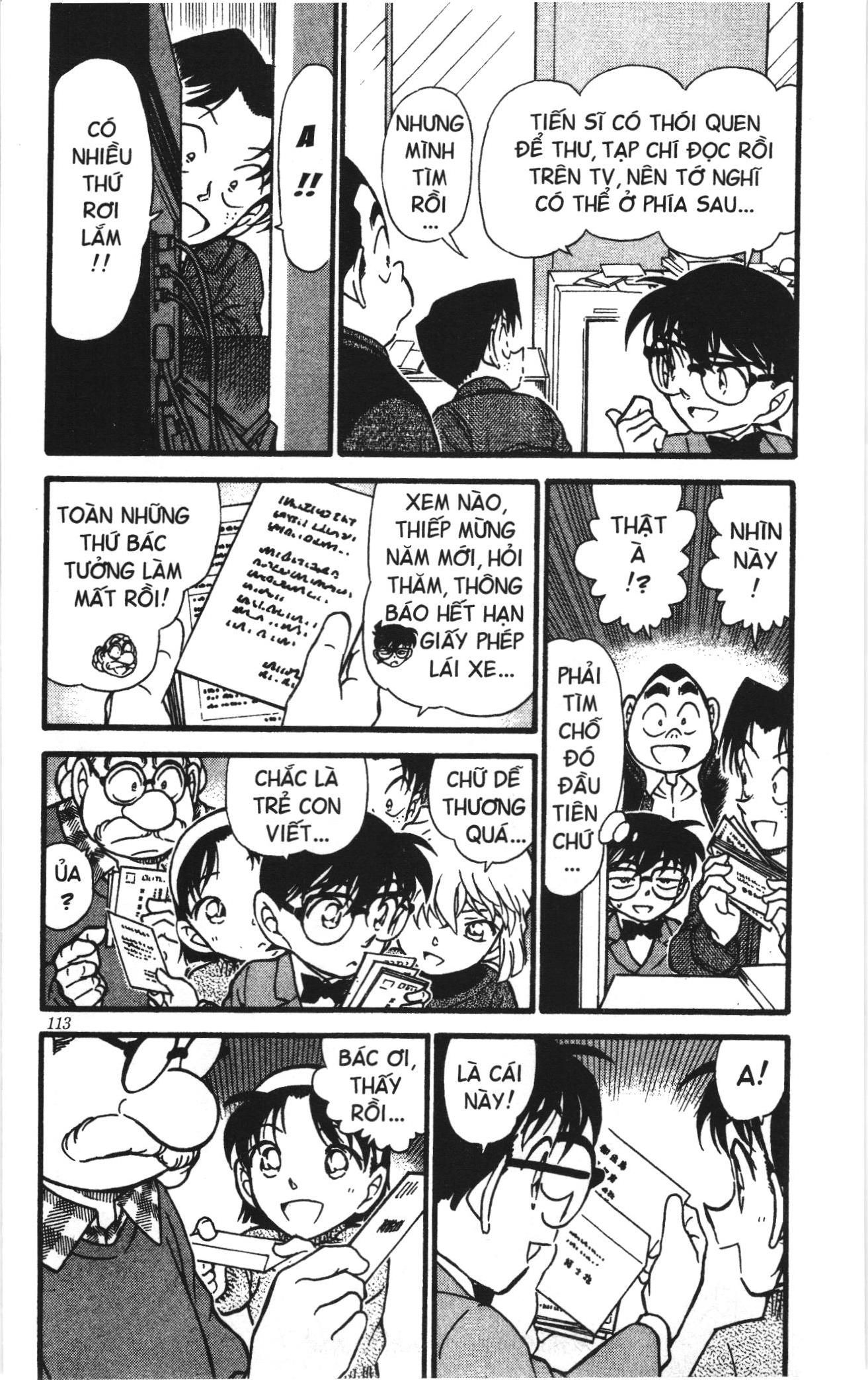 Thám tử lừng danh Conan Loạt truyện tranh: Chapter 419