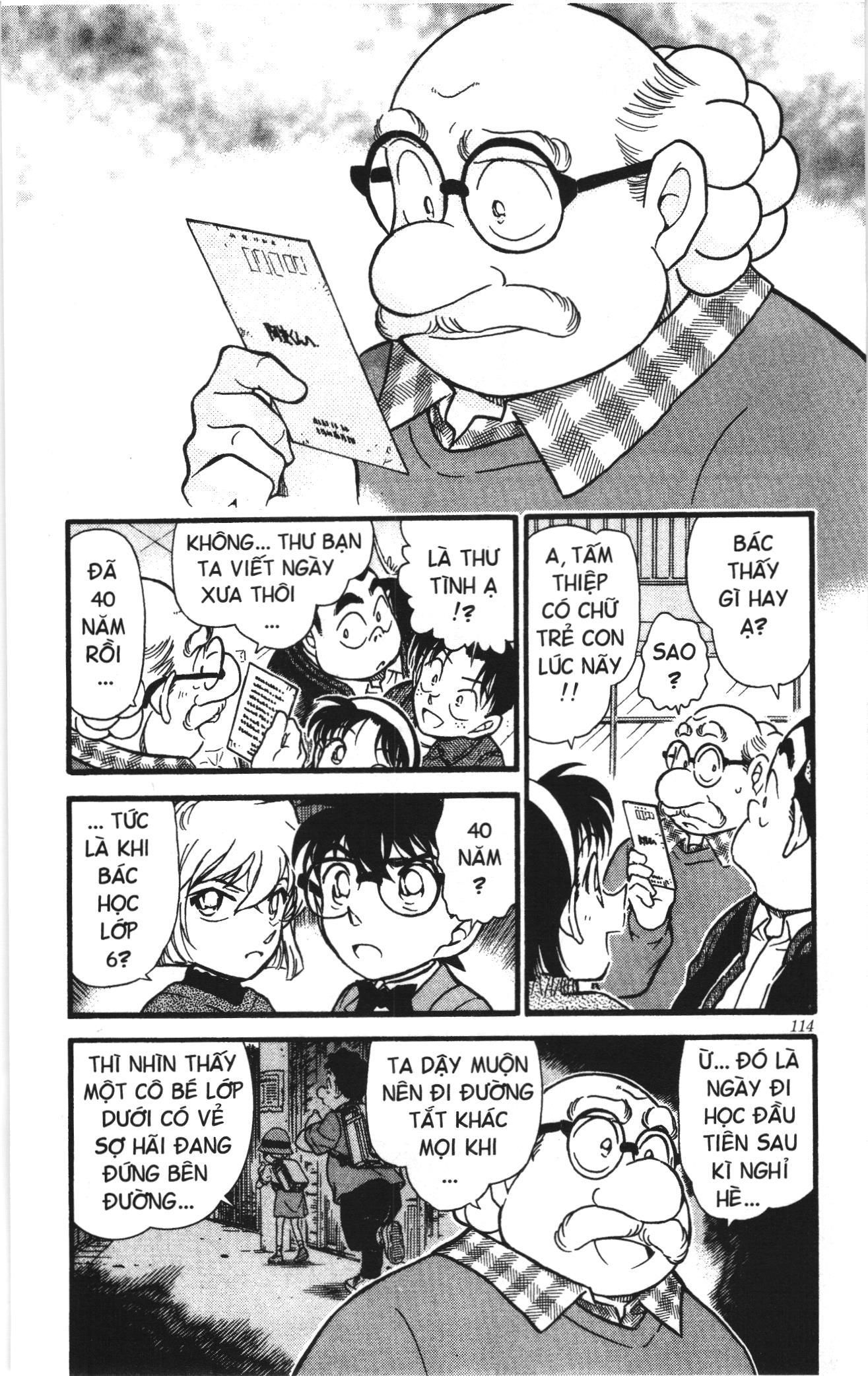 Thám tử lừng danh Conan Loạt truyện tranh: Chapter 419