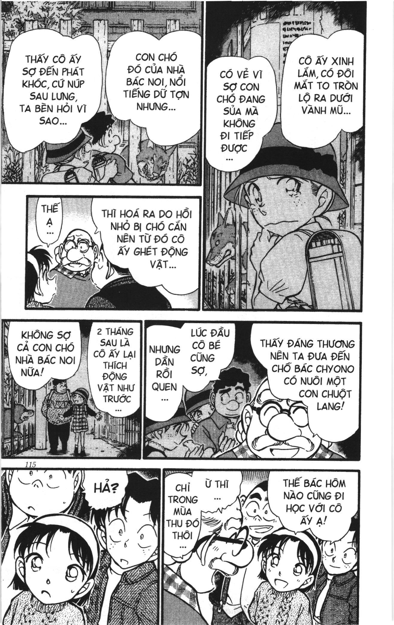 Thám tử lừng danh Conan Loạt truyện tranh: Chapter 419