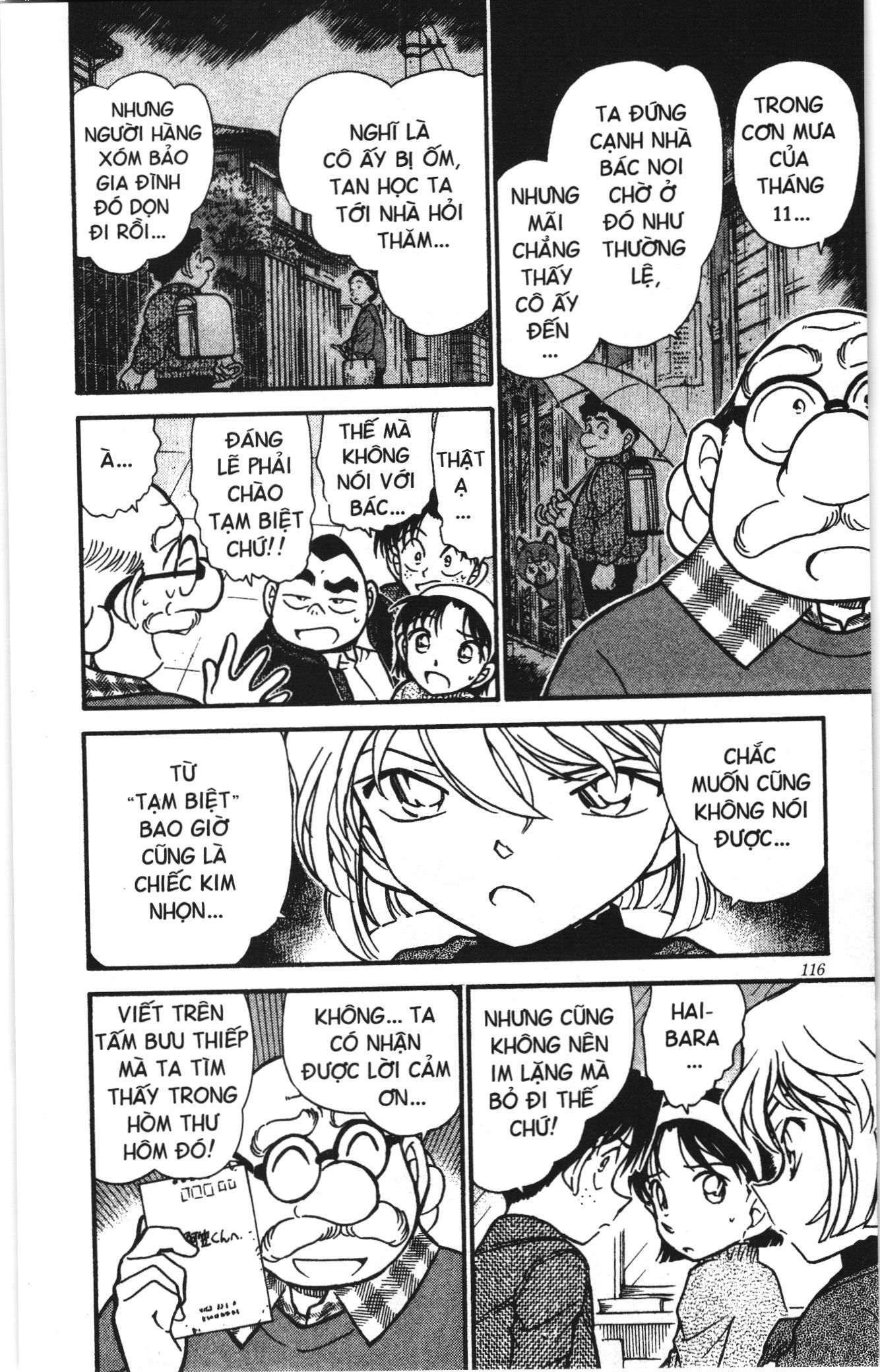 Thám tử lừng danh Conan Loạt truyện tranh: Chapter 419