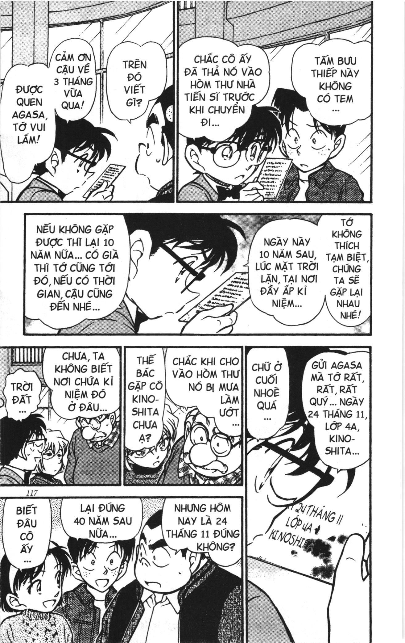 Thám tử lừng danh Conan Loạt truyện tranh: Chapter 419