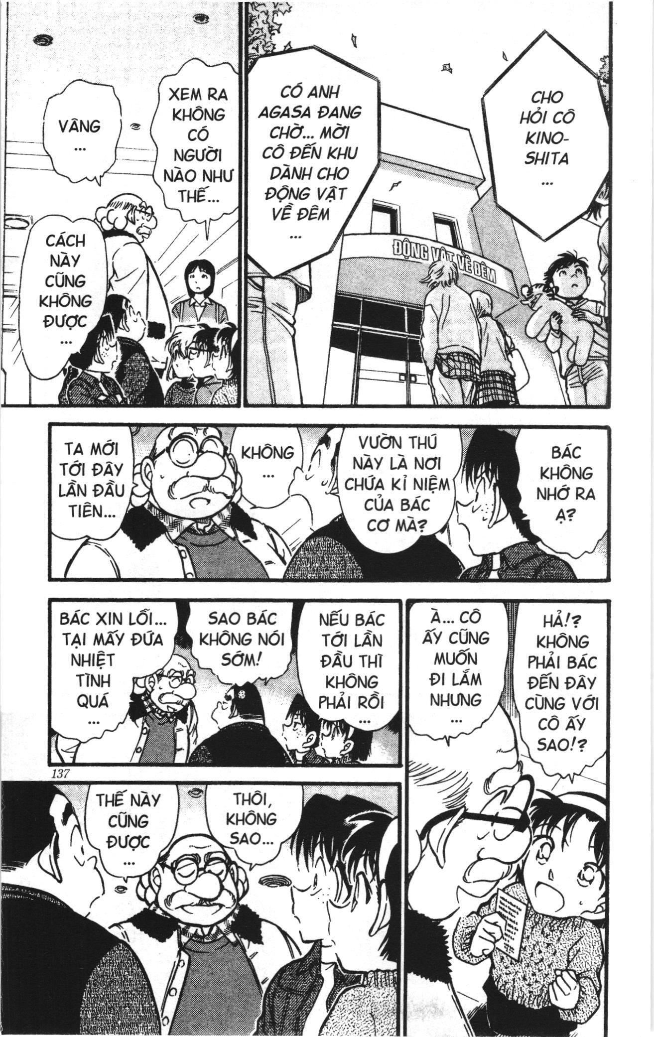 Thám tử lừng danh Conan Loạt truyện tranh: Chapter 420