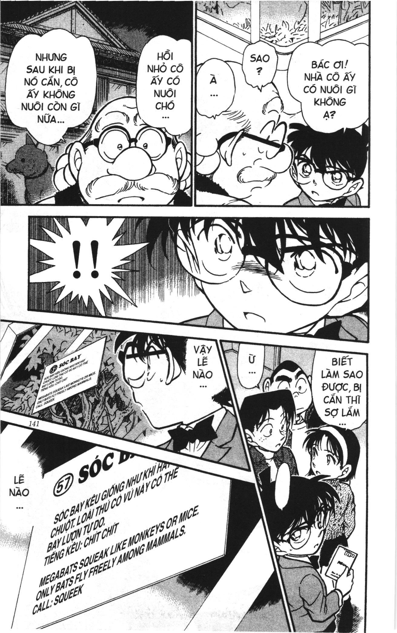 Thám tử lừng danh Conan Loạt truyện tranh: Chapter 420