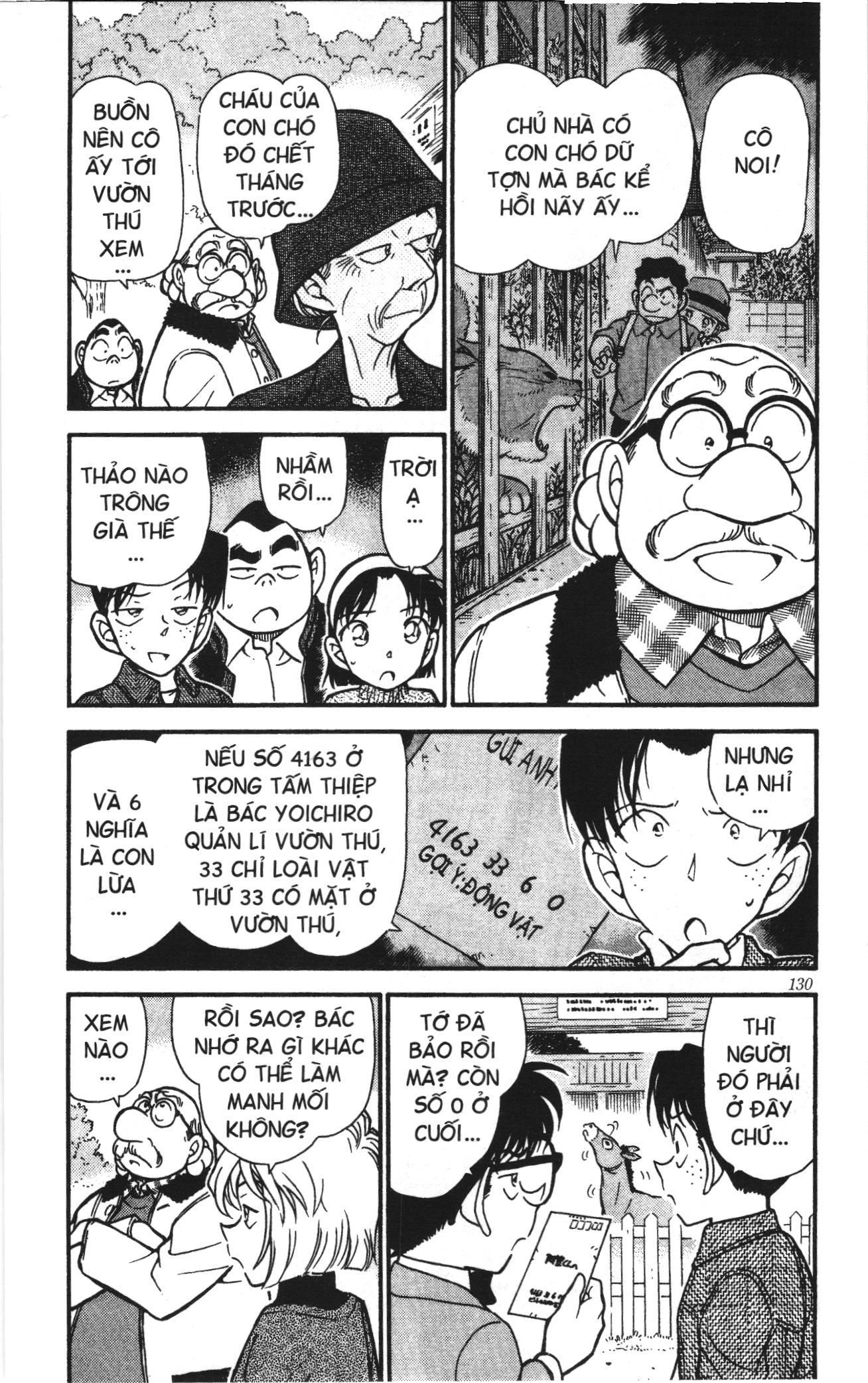 Thám tử lừng danh Conan Loạt truyện tranh: Chapter 420
