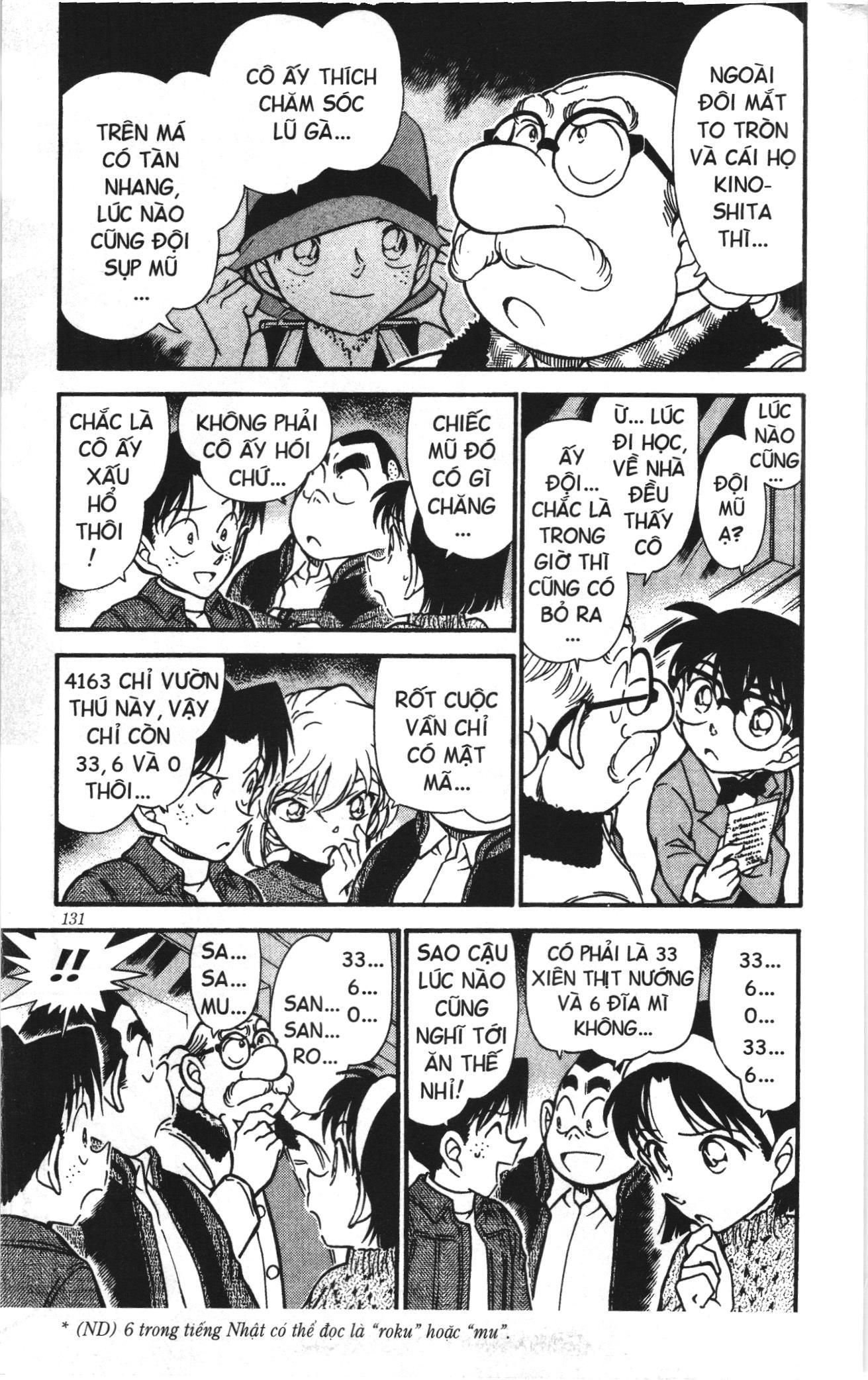 Thám tử lừng danh Conan Loạt truyện tranh: Chapter 420