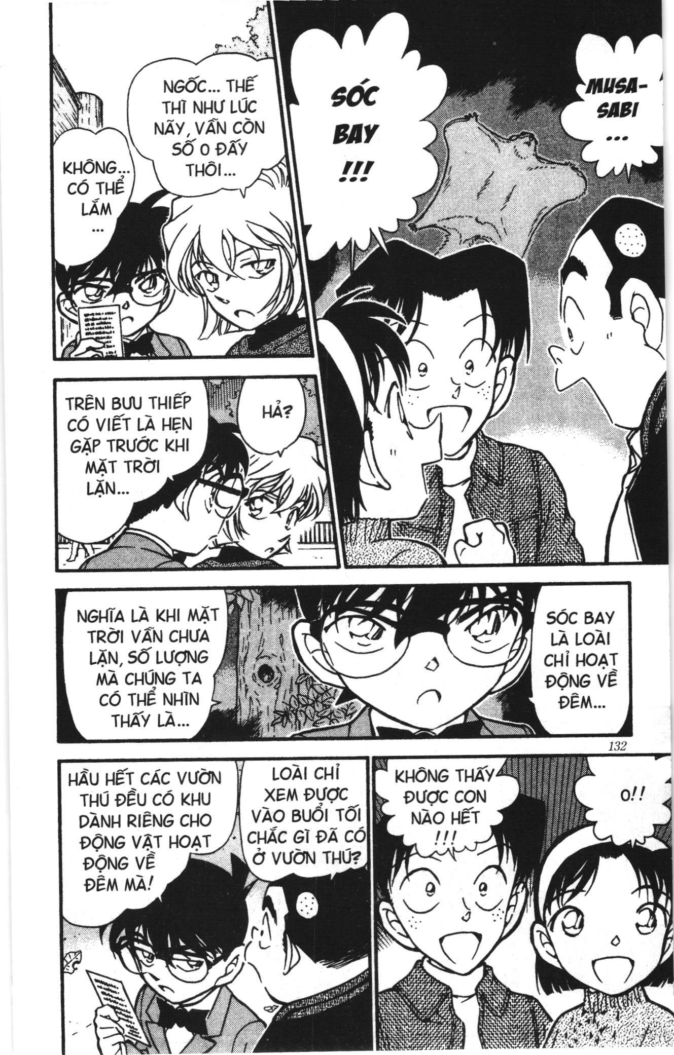 Thám tử lừng danh Conan Loạt truyện tranh: Chapter 420