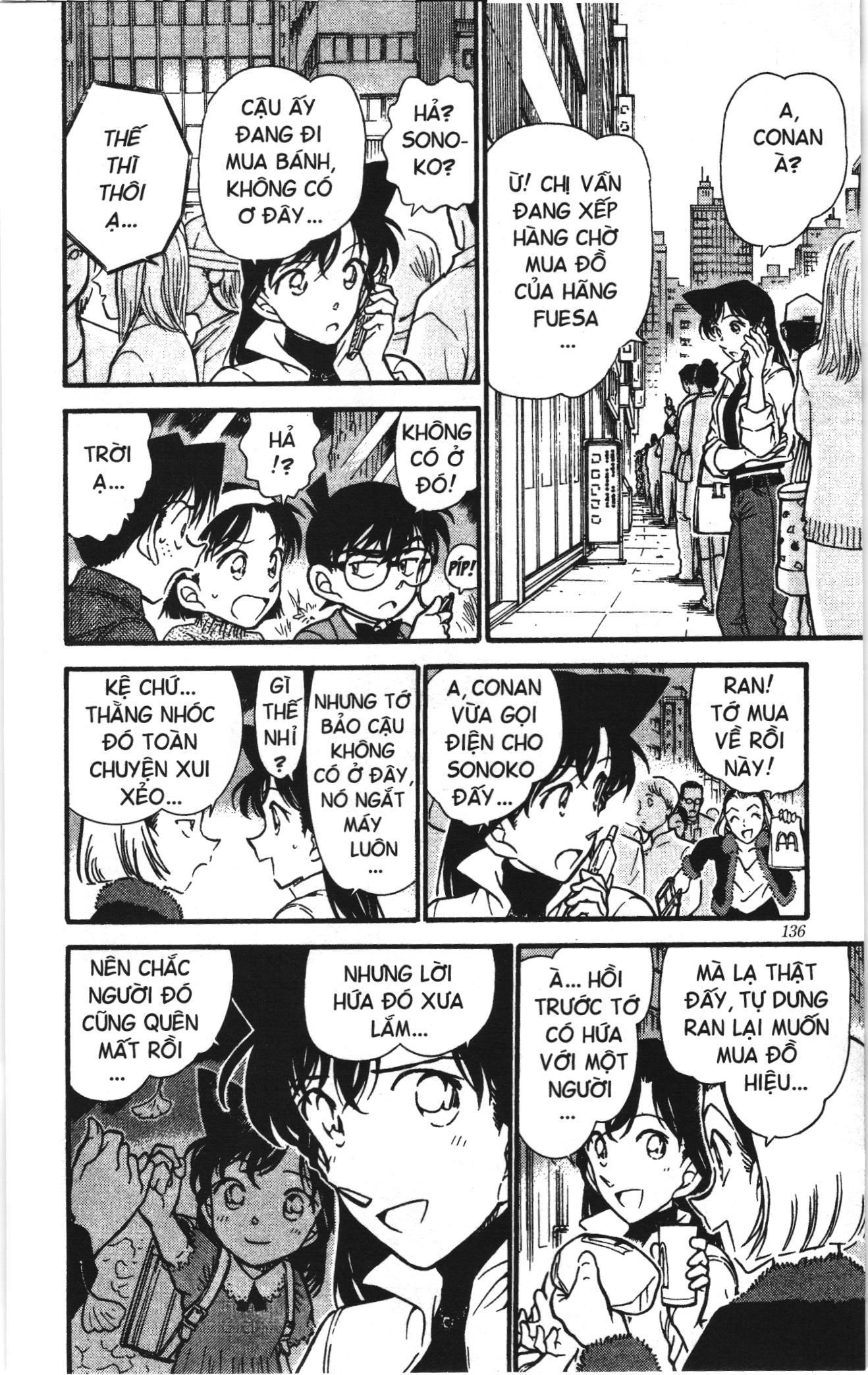 Thám tử lừng danh Conan Loạt truyện tranh: Chapter 420