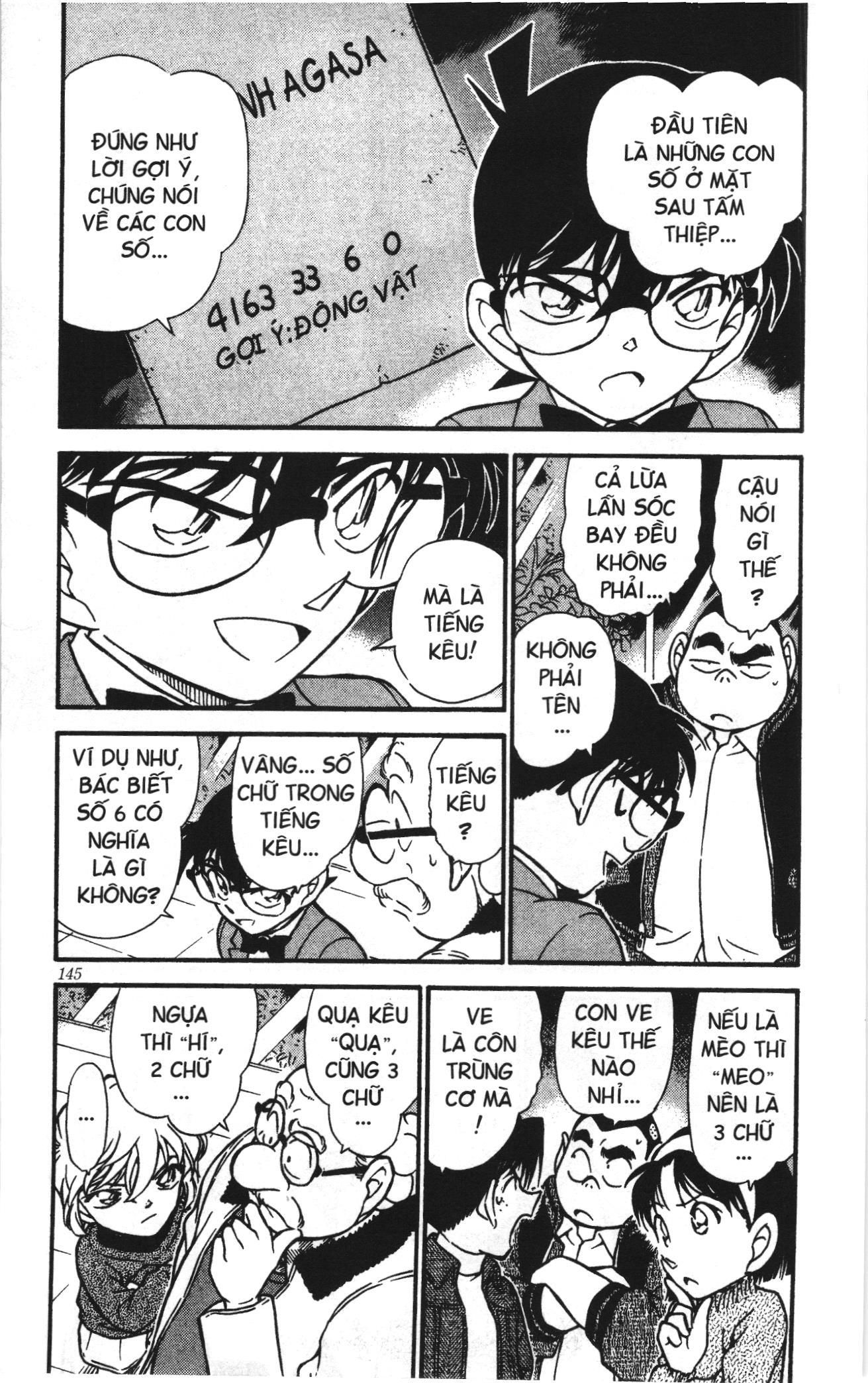 Thám tử lừng danh Conan Loạt truyện tranh: Chapter 421