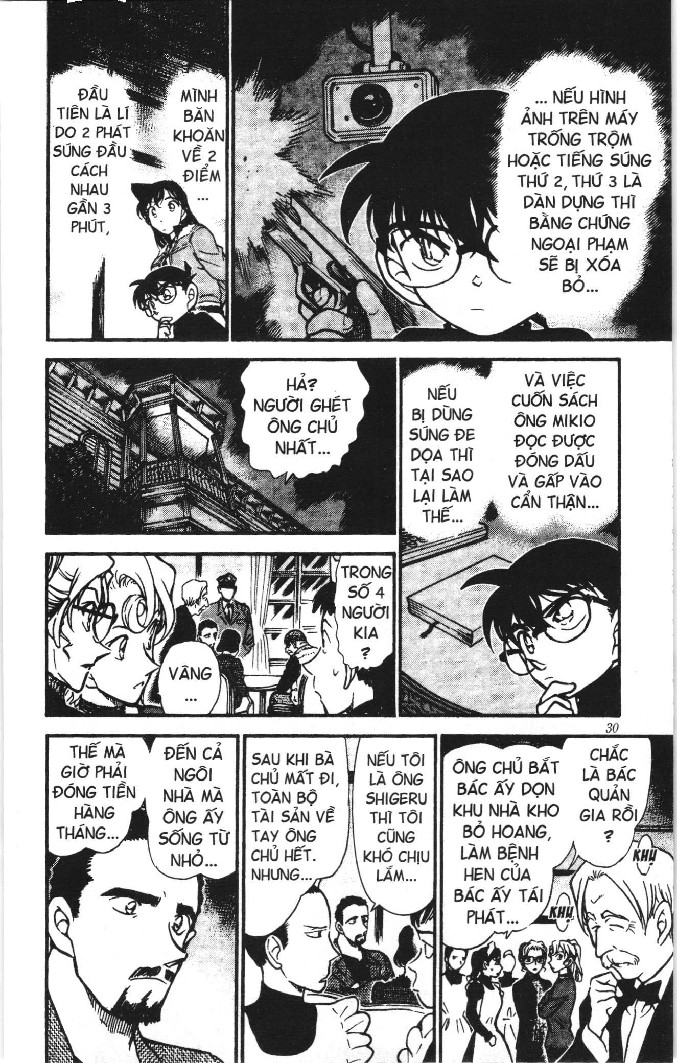 Thám tử lừng danh Conan Loạt truyện tranh: Chapter 424