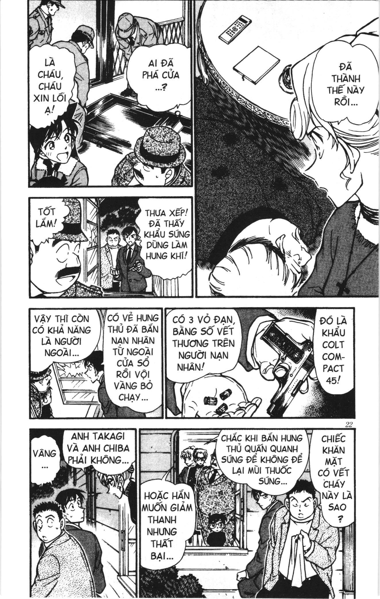 Thám tử lừng danh Conan Loạt truyện tranh: Chapter 424