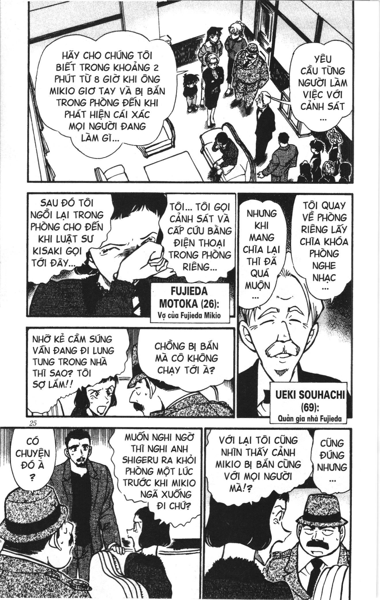 Thám tử lừng danh Conan Loạt truyện tranh: Chapter 424