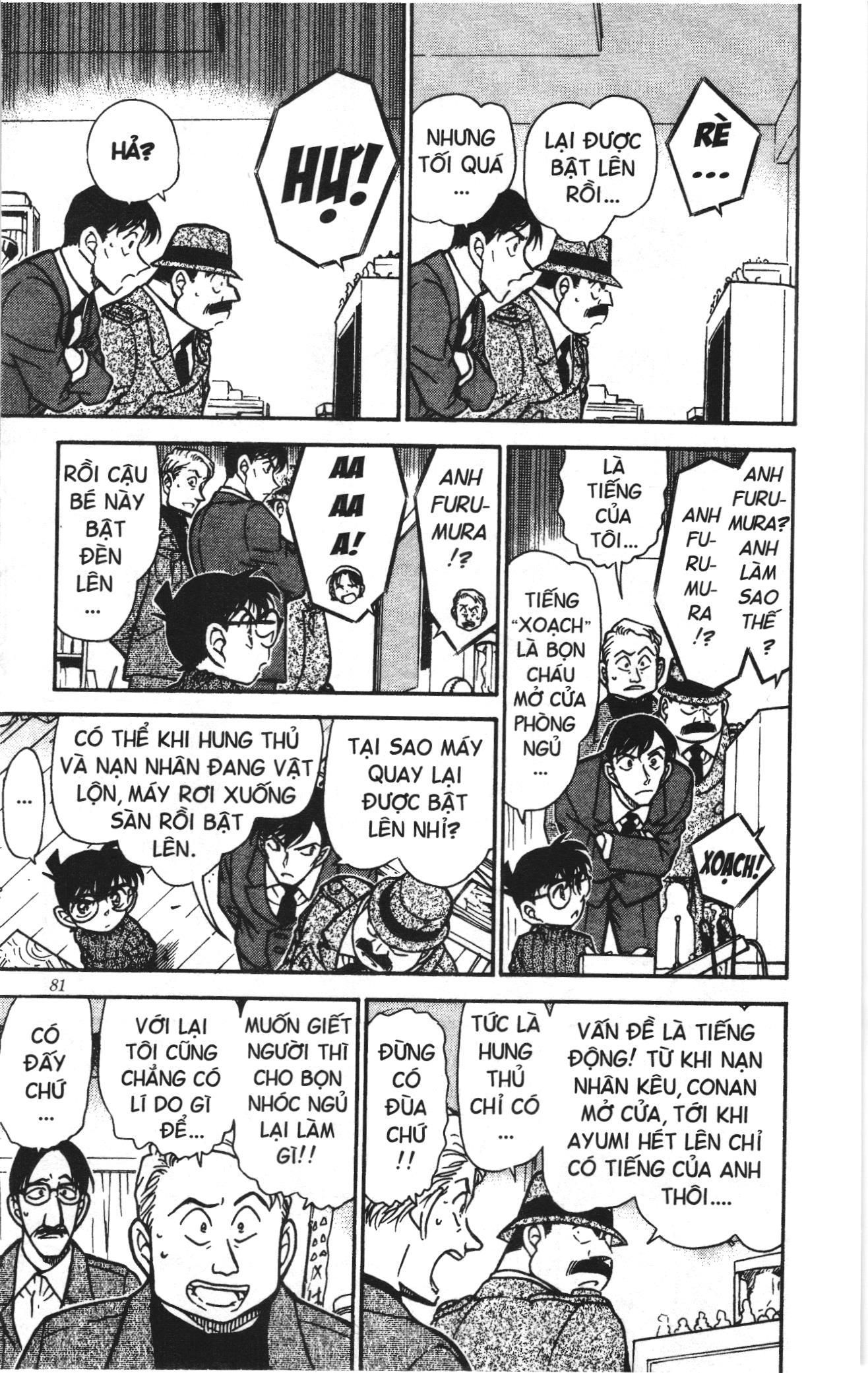 Thám tử lừng danh Conan Loạt truyện tranh: Chapter 427
