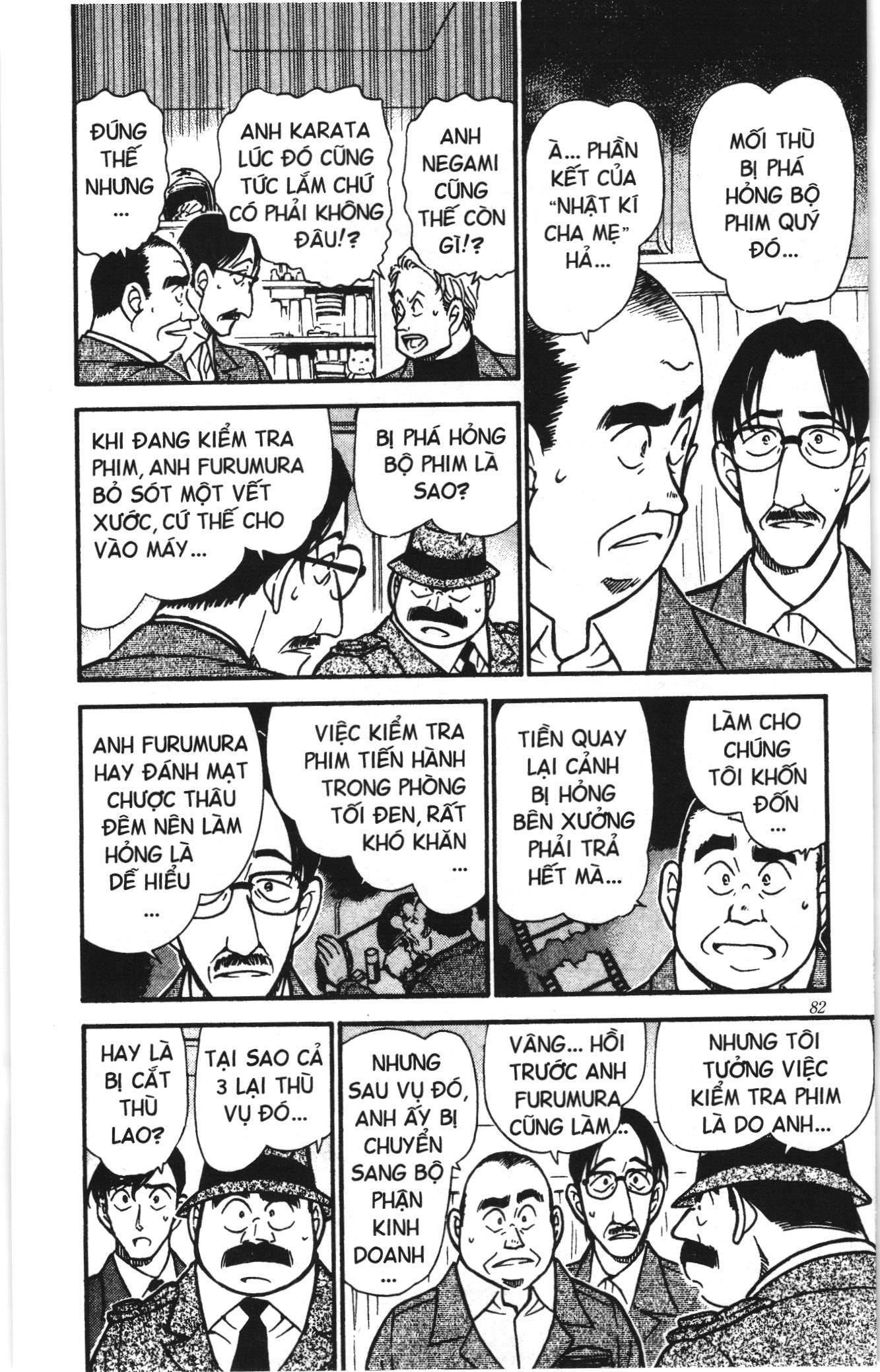 Thám tử lừng danh Conan Loạt truyện tranh: Chapter 427