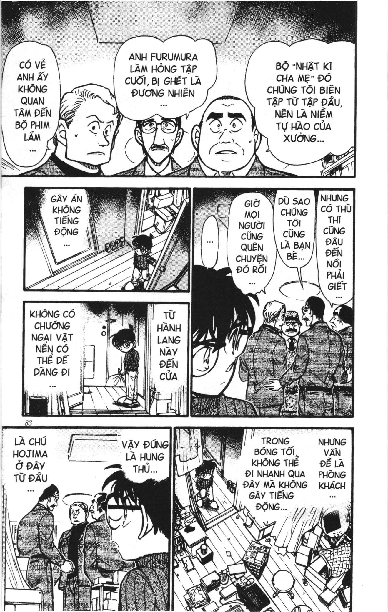 Thám tử lừng danh Conan Loạt truyện tranh: Chapter 427