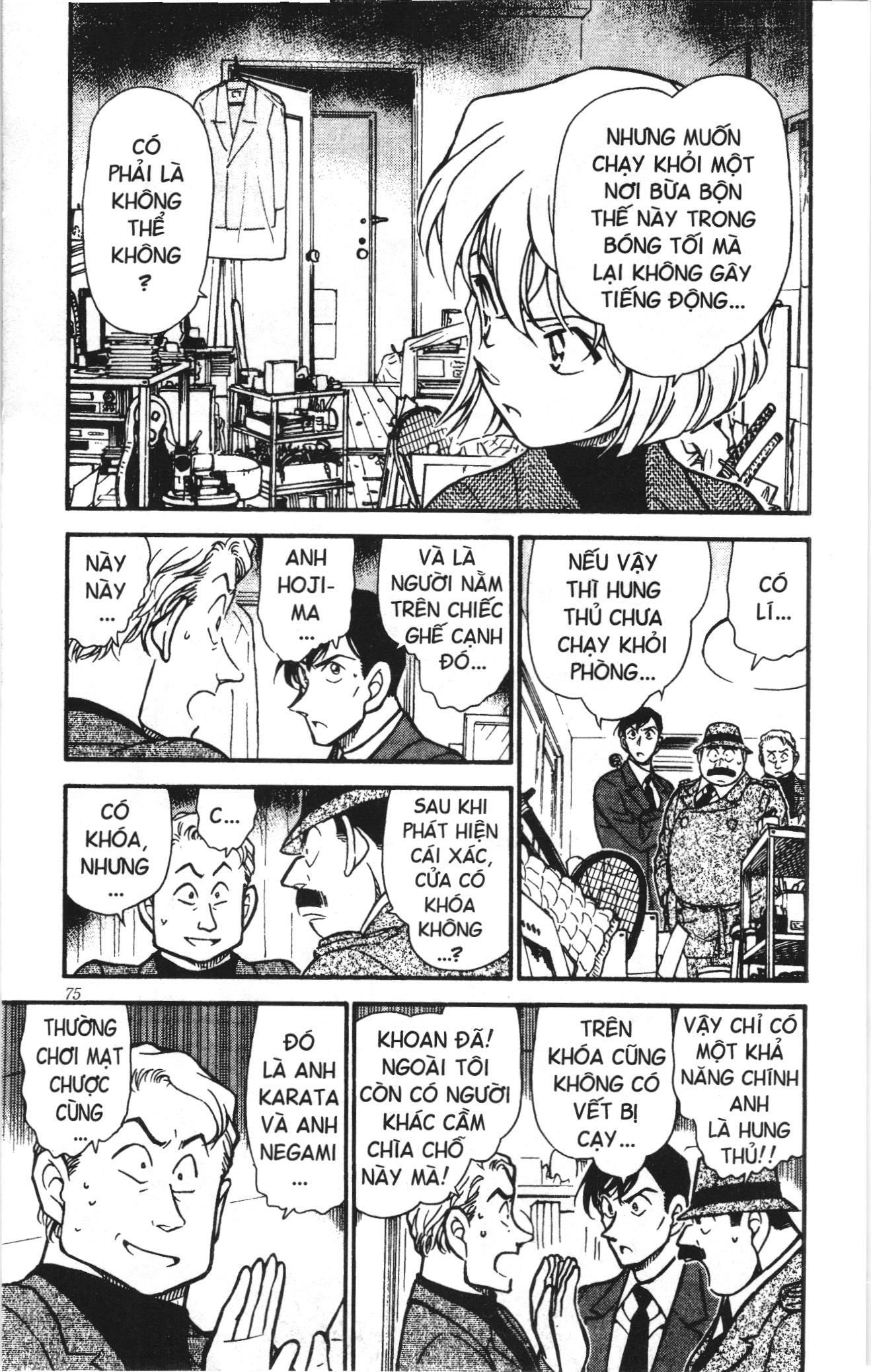 Thám tử lừng danh Conan Loạt truyện tranh: Chapter 427
