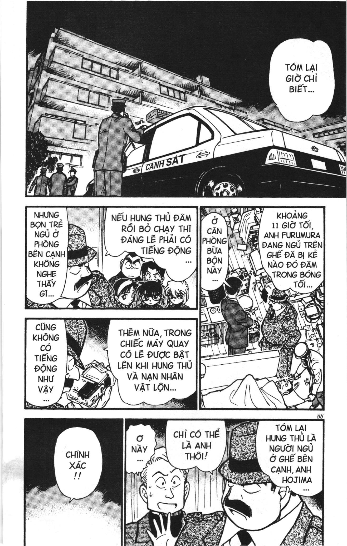 Thám tử lừng danh Conan Loạt truyện tranh: Chapter 428