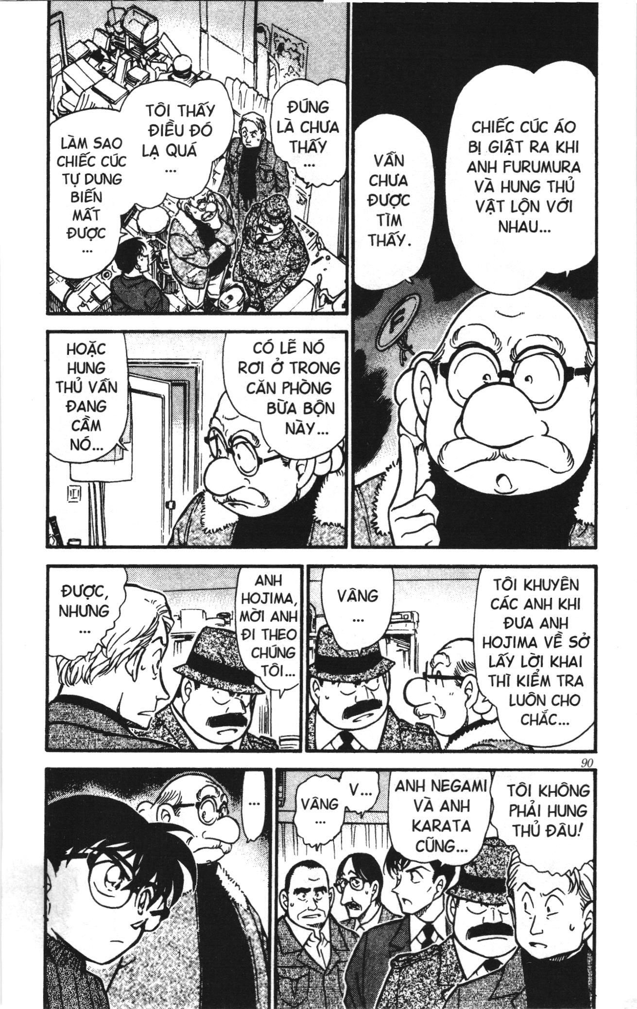 Thám tử lừng danh Conan Loạt truyện tranh: Chapter 428