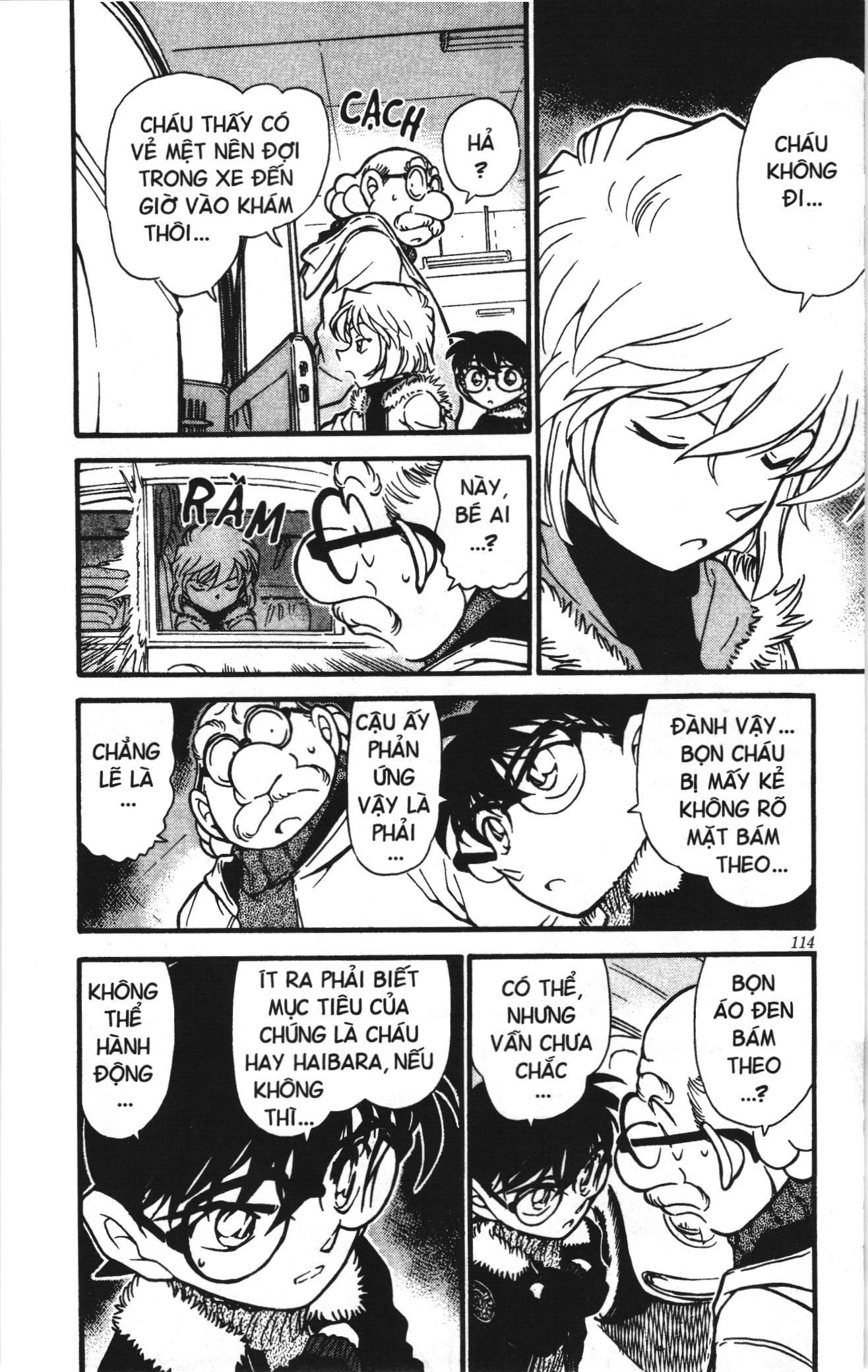 Thám tử lừng danh Conan Loạt truyện tranh: Chapter 429