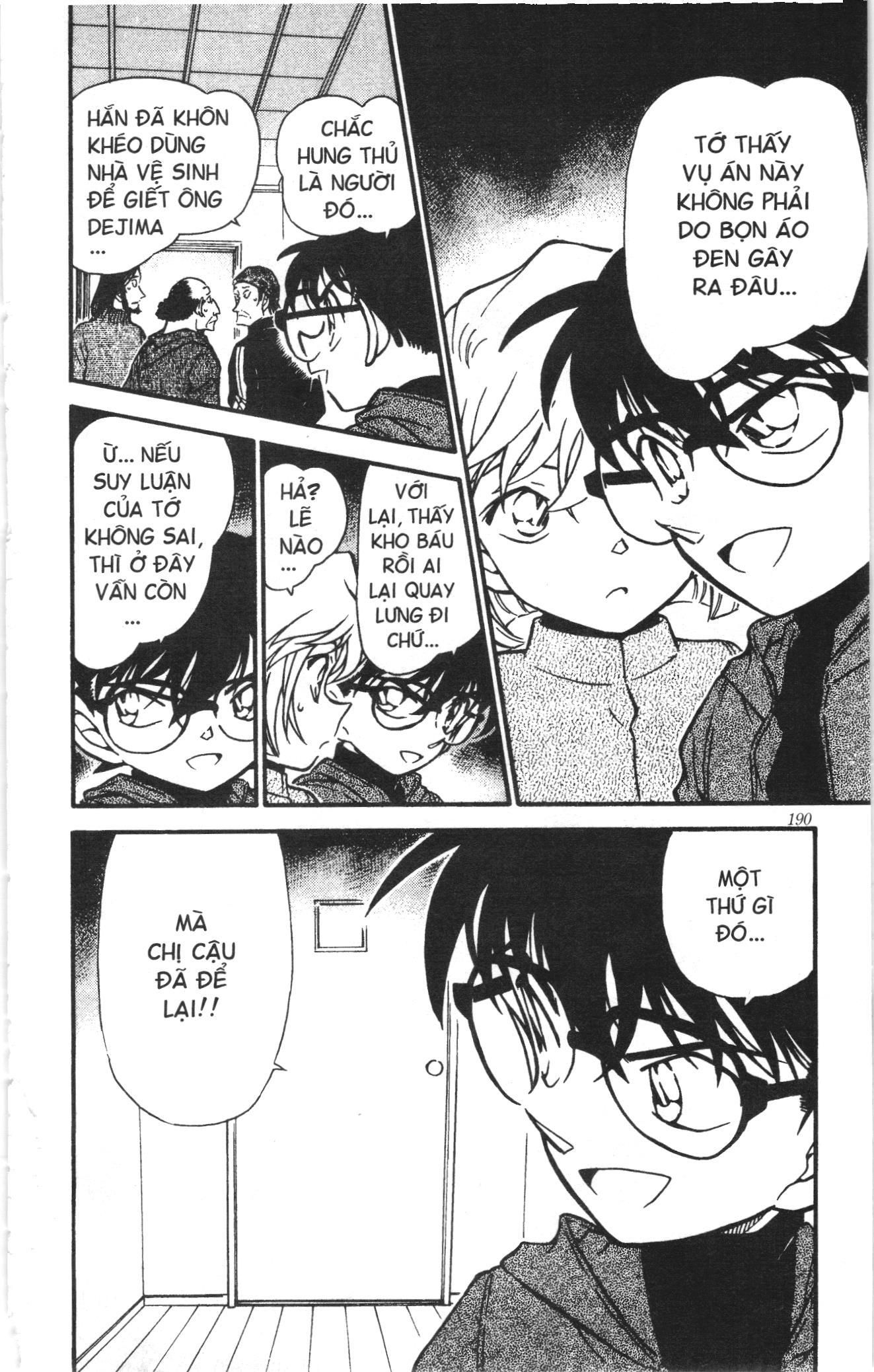 Thám tử lừng danh Conan Loạt truyện tranh: Chapter 433