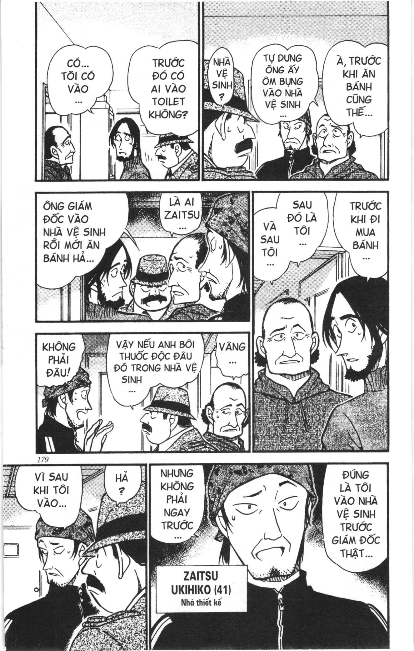 Thám tử lừng danh Conan Loạt truyện tranh: Chapter 433