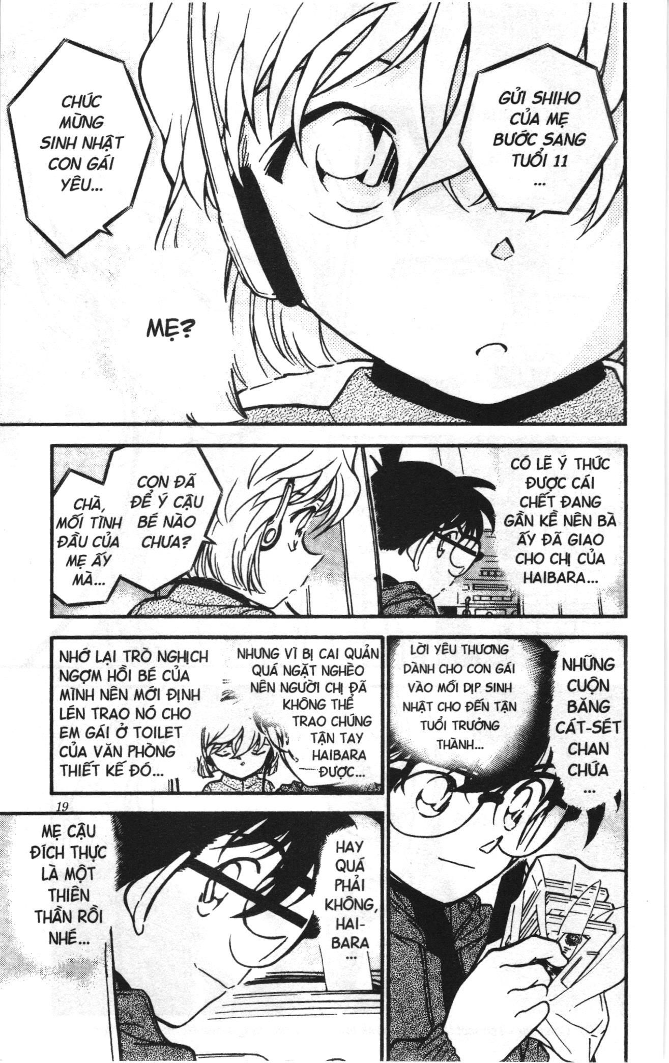 Thám tử lừng danh Conan Loạt truyện tranh: Chapter 434