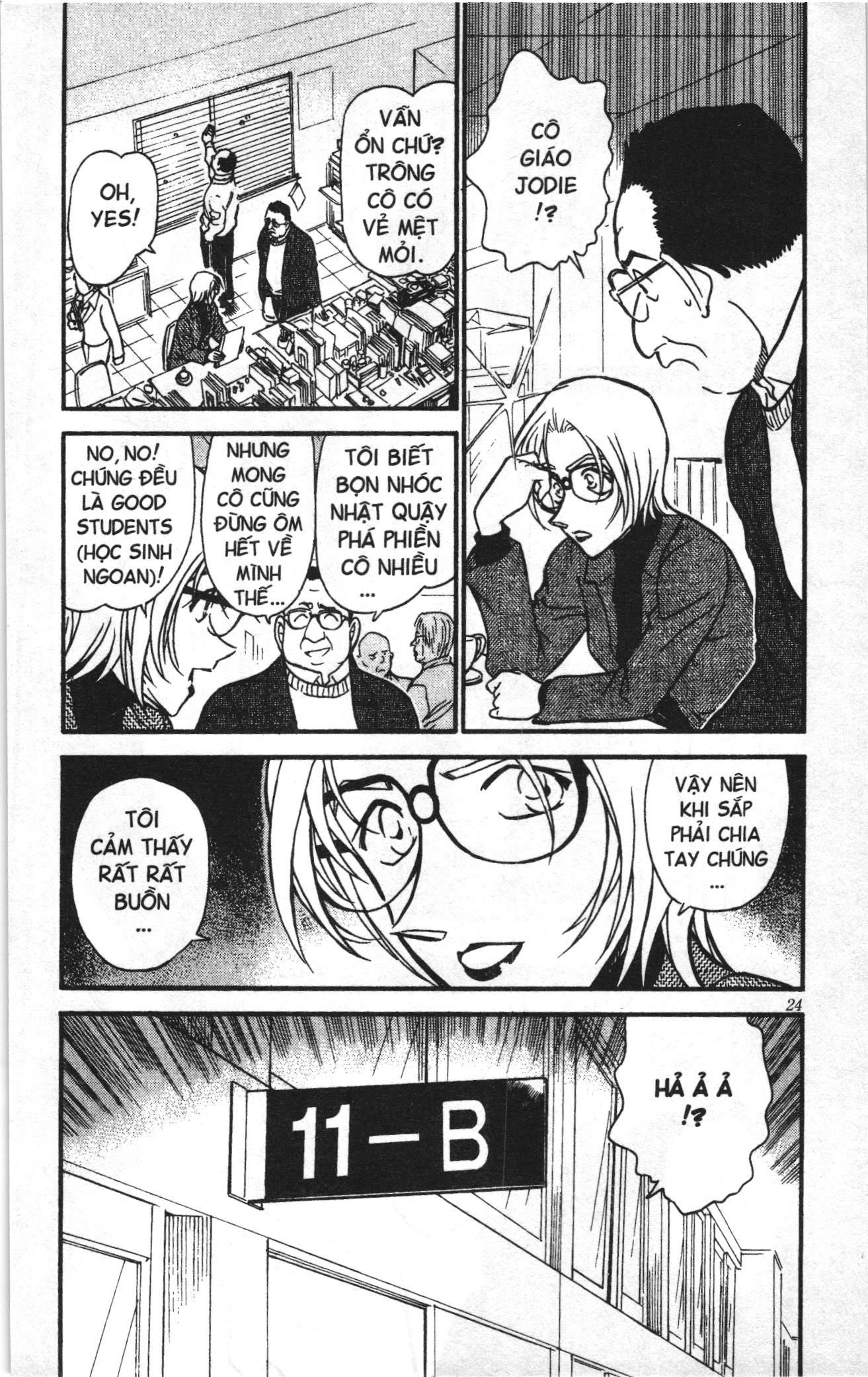 Thám tử lừng danh Conan Loạt truyện tranh: Chapter 435