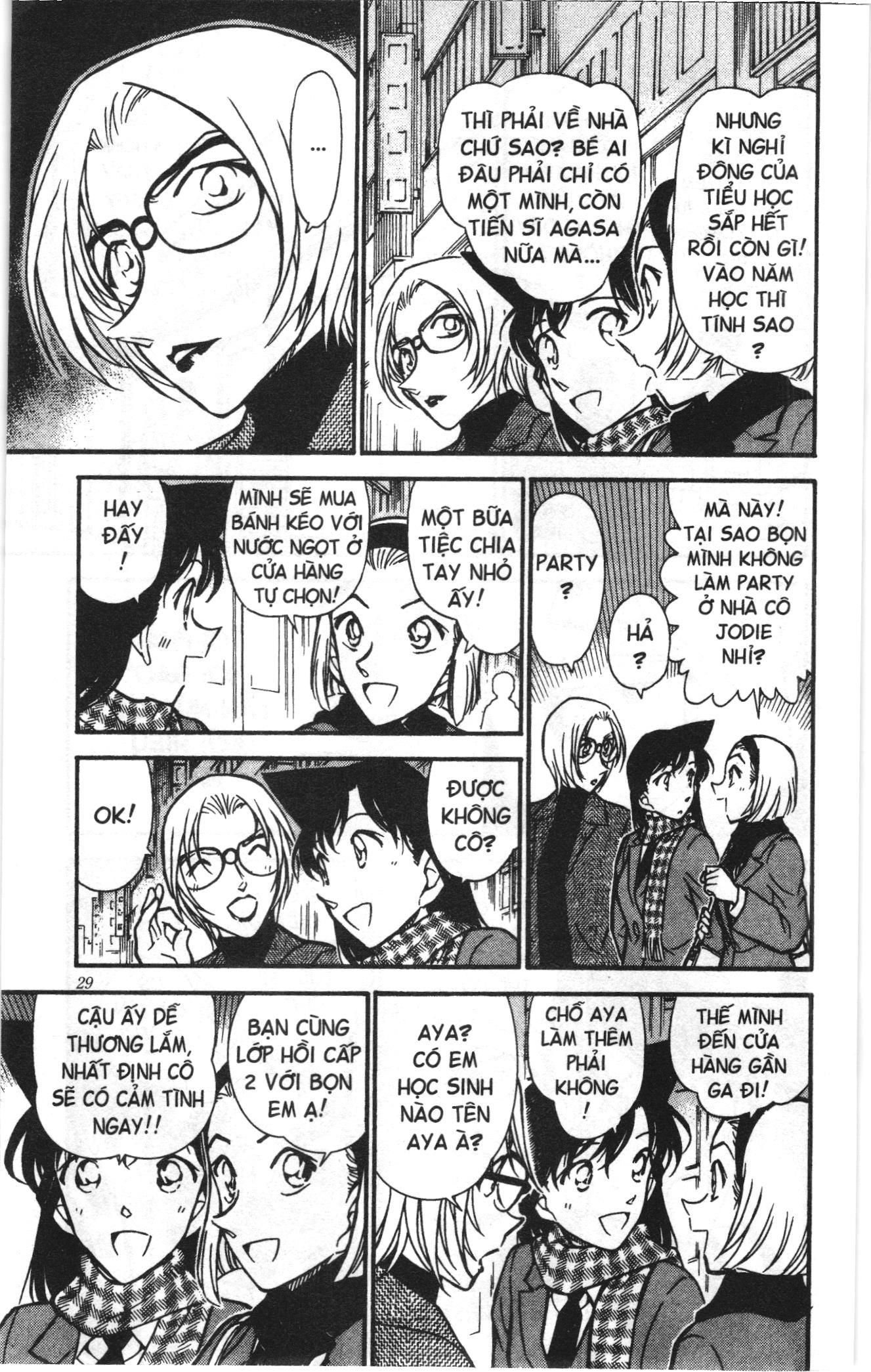 Thám tử lừng danh Conan Loạt truyện tranh: Chapter 435