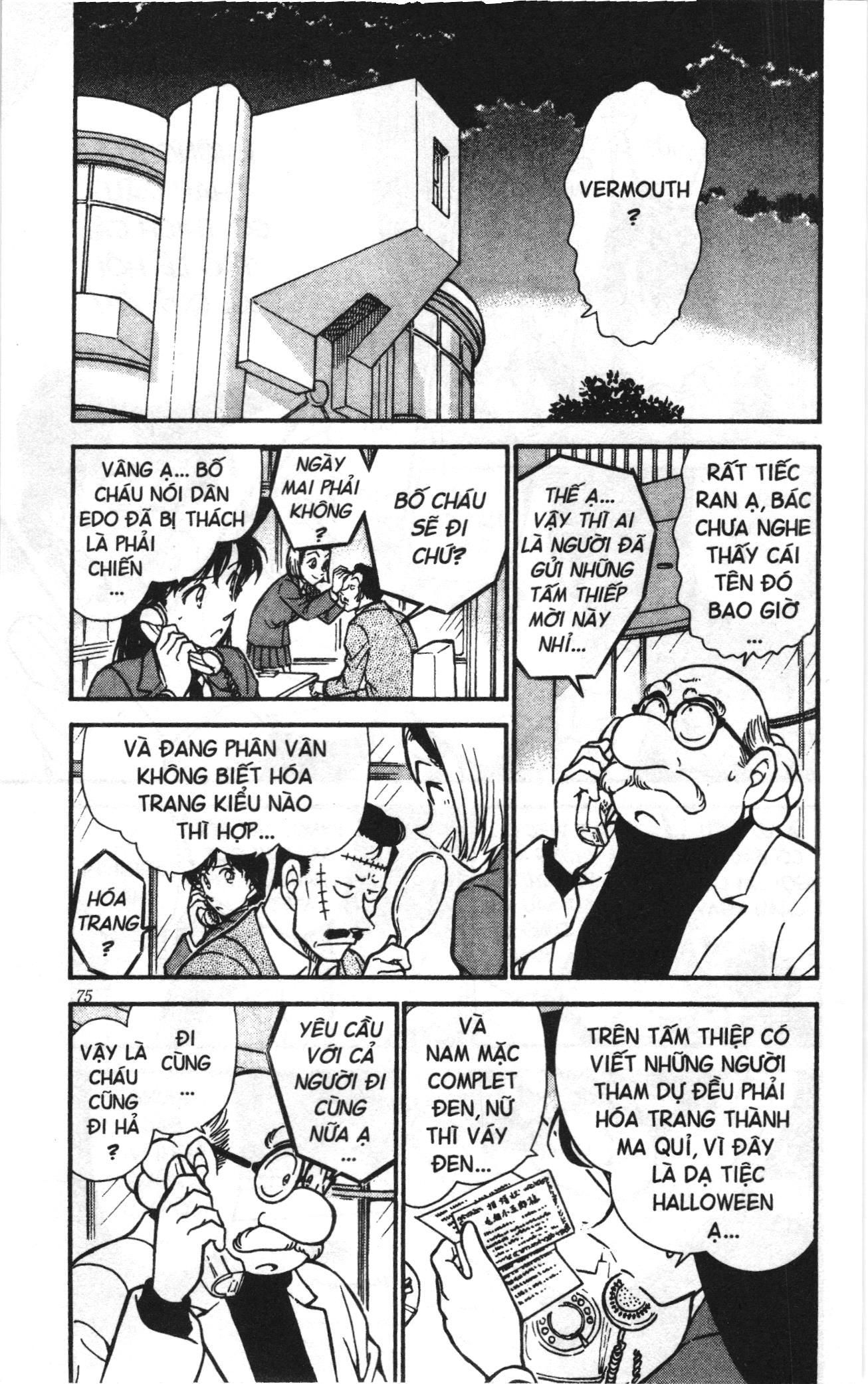 Thám tử lừng danh Conan Loạt truyện tranh: Chapter 438