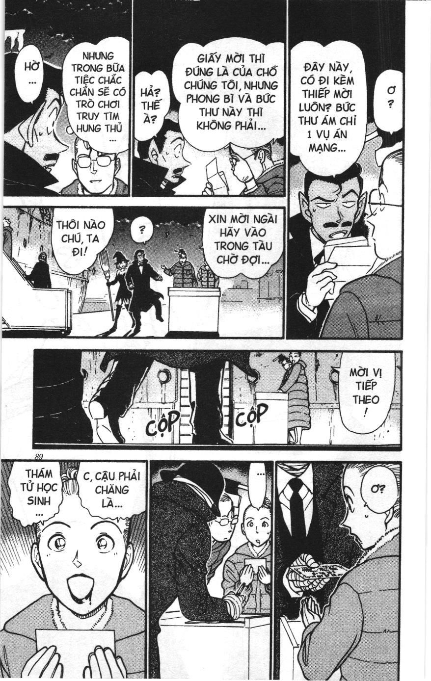 Thám tử lừng danh Conan Loạt truyện tranh: Chapter 438