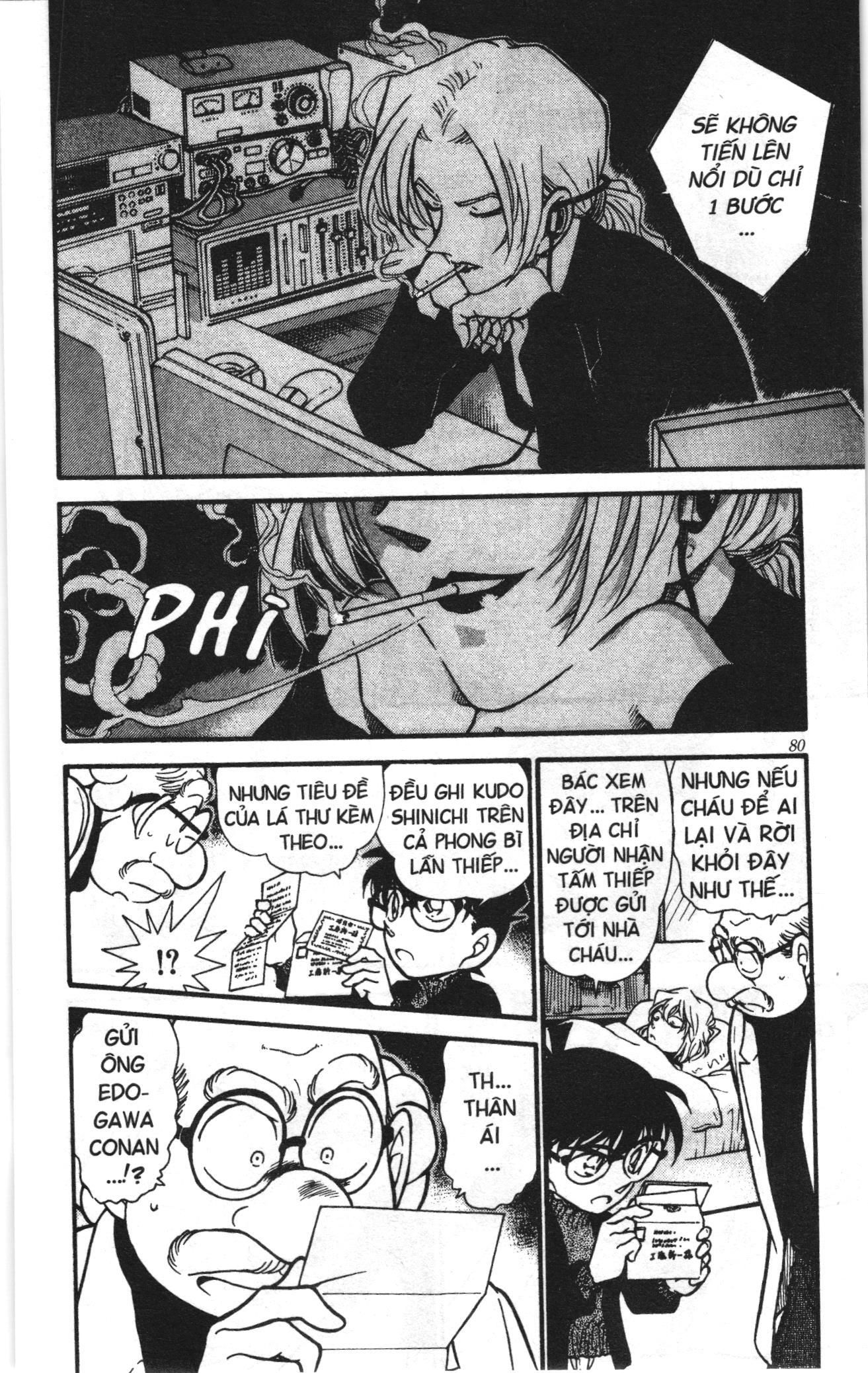 Thám tử lừng danh Conan Loạt truyện tranh: Chapter 438