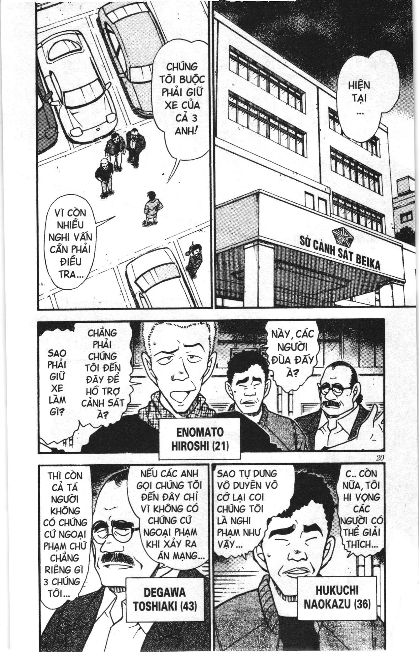 Thám tử lừng danh Conan Loạt truyện tranh: Chapter 446