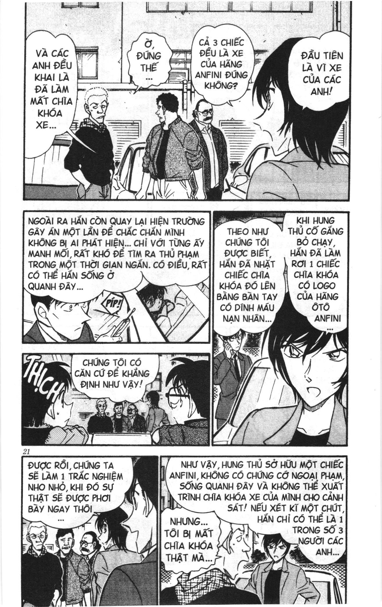 Thám tử lừng danh Conan Loạt truyện tranh: Chapter 446