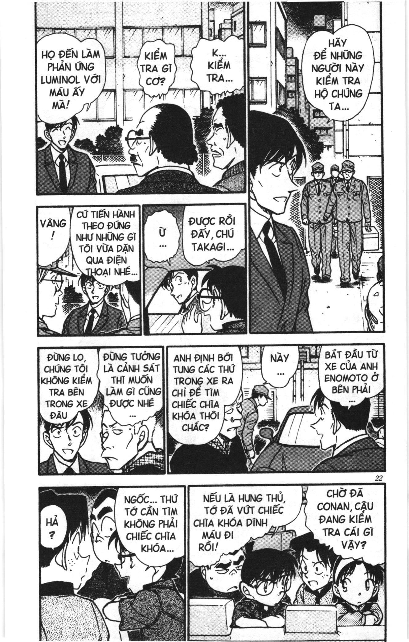 Thám tử lừng danh Conan Loạt truyện tranh: Chapter 446