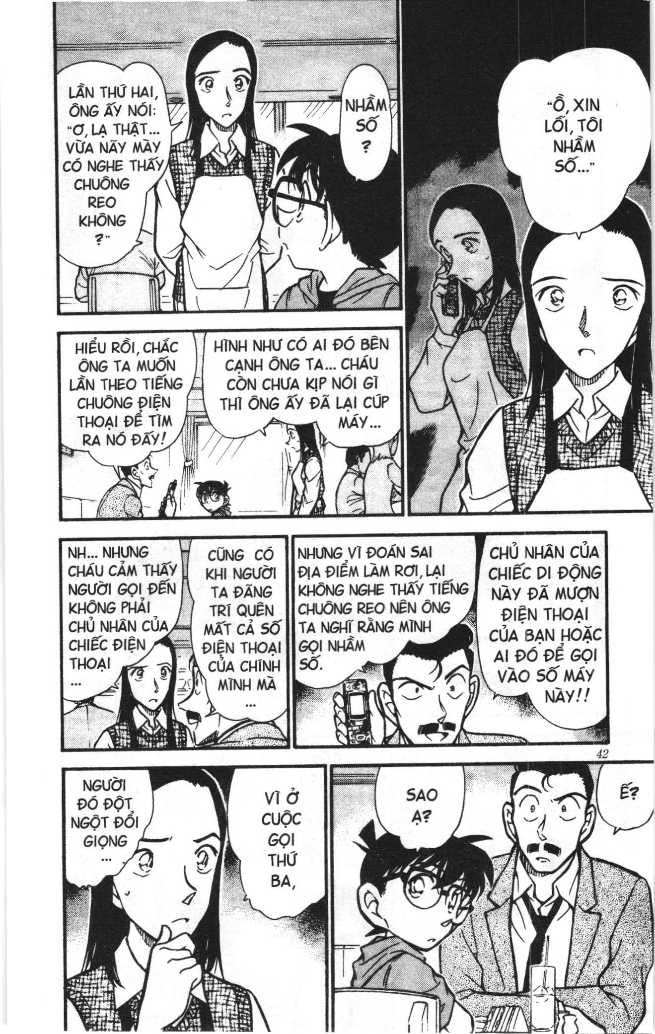 Thám tử lừng danh Conan Loạt truyện tranh: Chapter 447