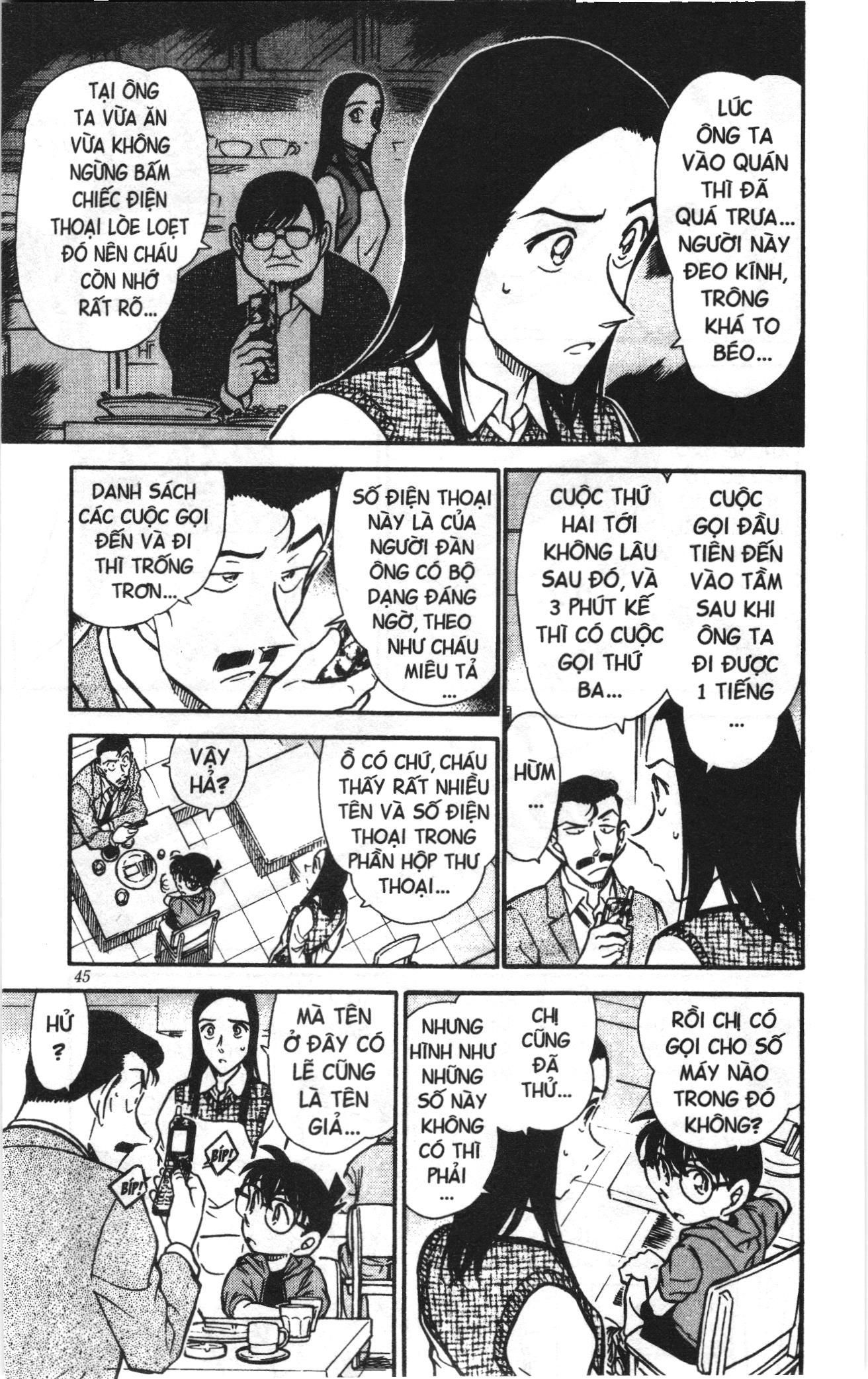 Thám tử lừng danh Conan Loạt truyện tranh: Chapter 447