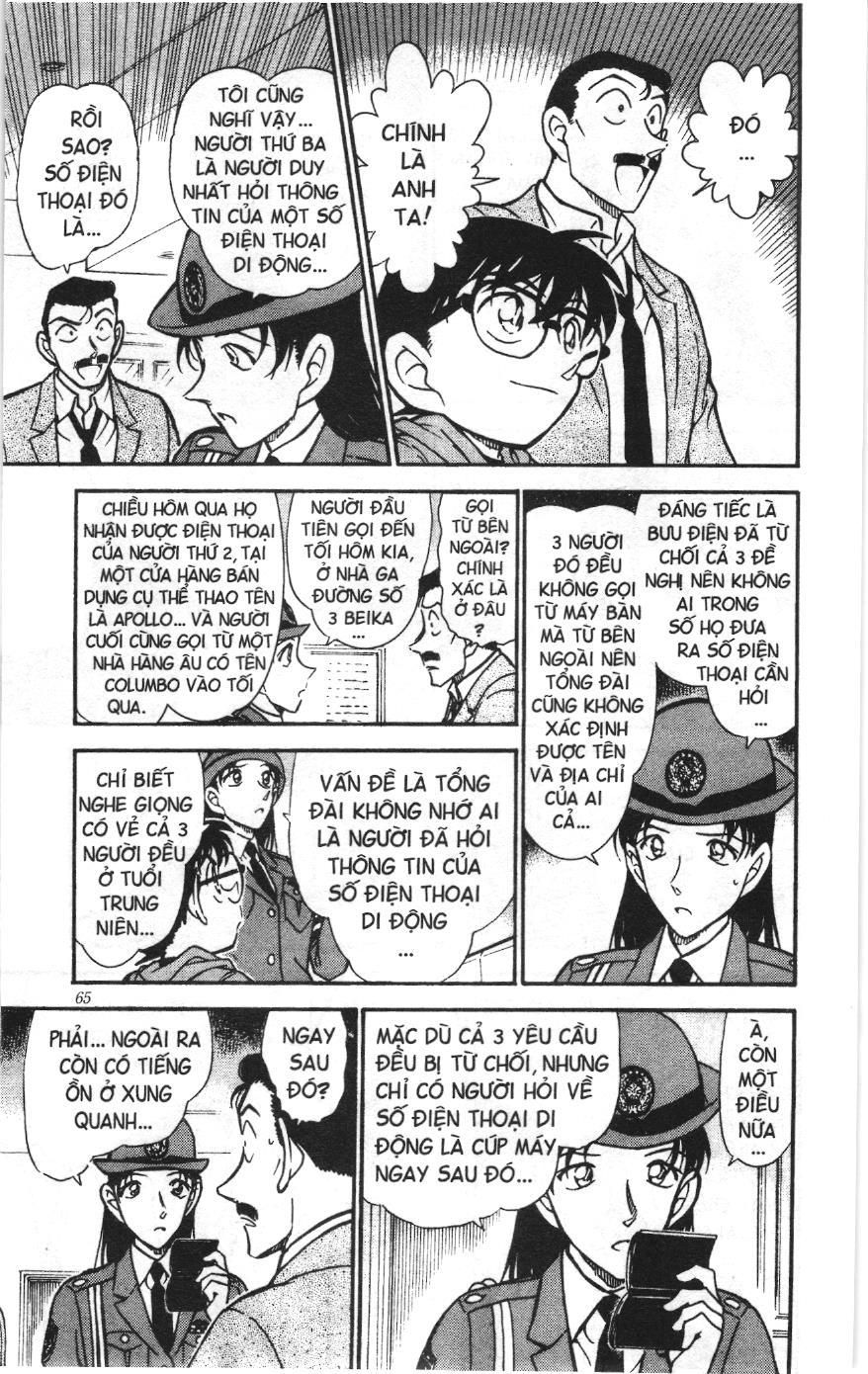 Thám tử lừng danh Conan Loạt truyện tranh: Chapter 448