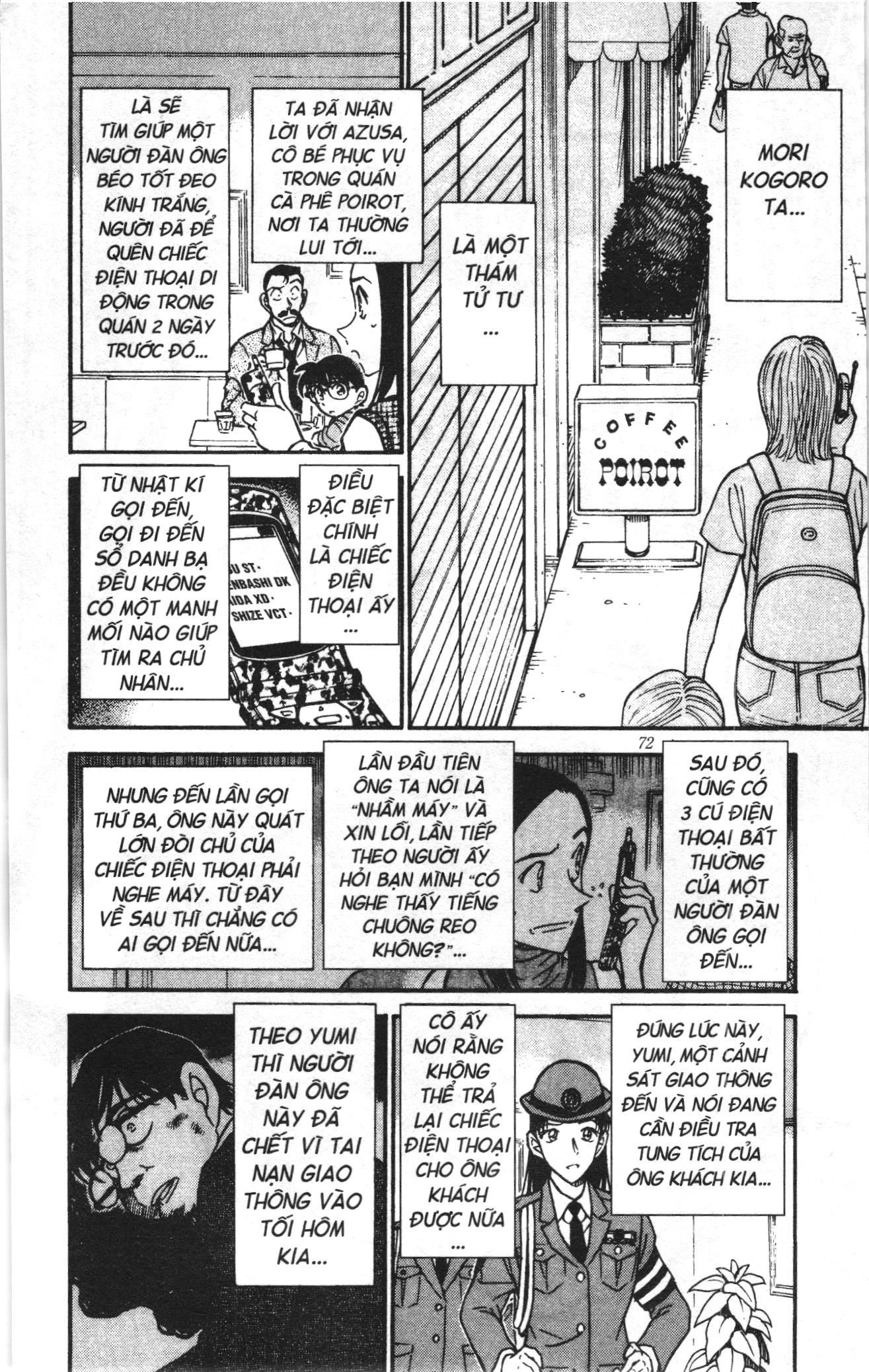 Thám tử lừng danh Conan Loạt truyện tranh: Chapter 449
