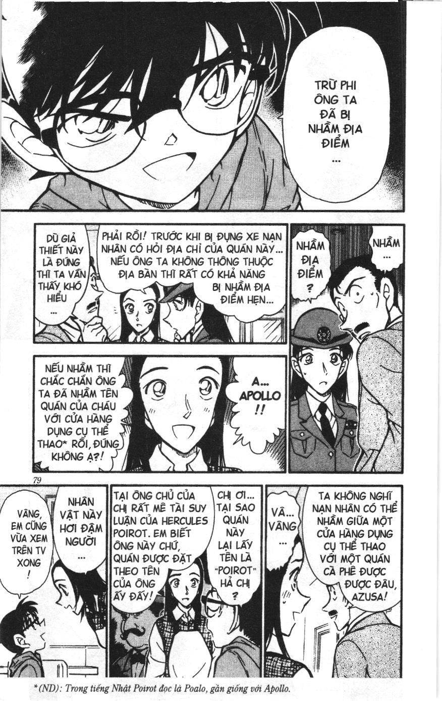 Thám tử lừng danh Conan Loạt truyện tranh: Chapter 449