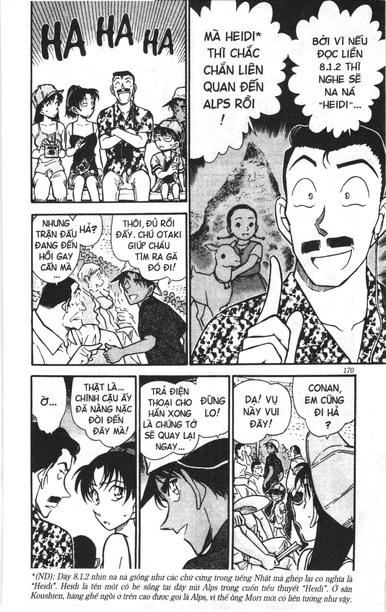 Thám tử lừng danh Conan Loạt truyện tranh: Chapter 454