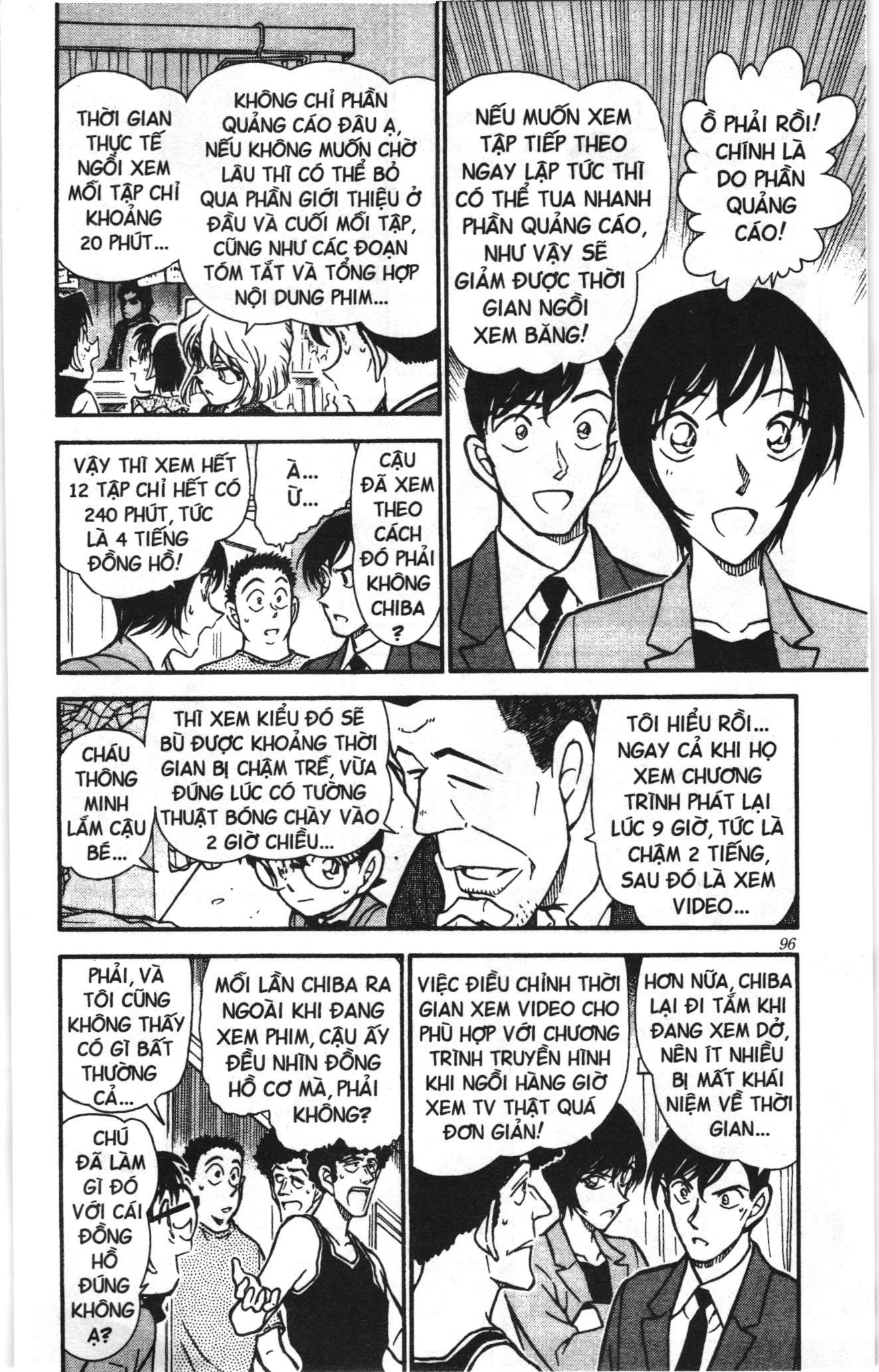 Thám tử lừng danh Conan Loạt truyện tranh: Chapter 461