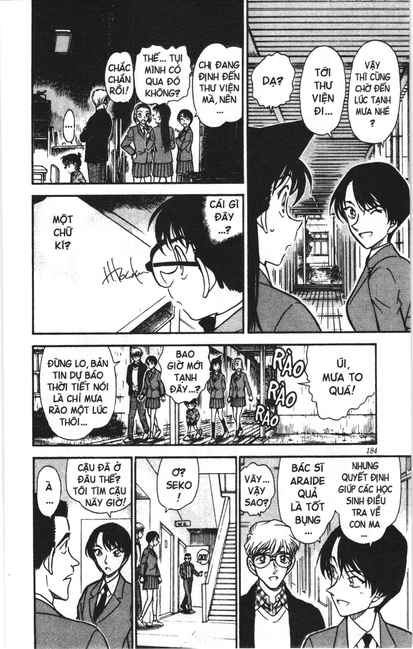 Thám tử lừng danh Conan Loạt truyện tranh: Chapter 466