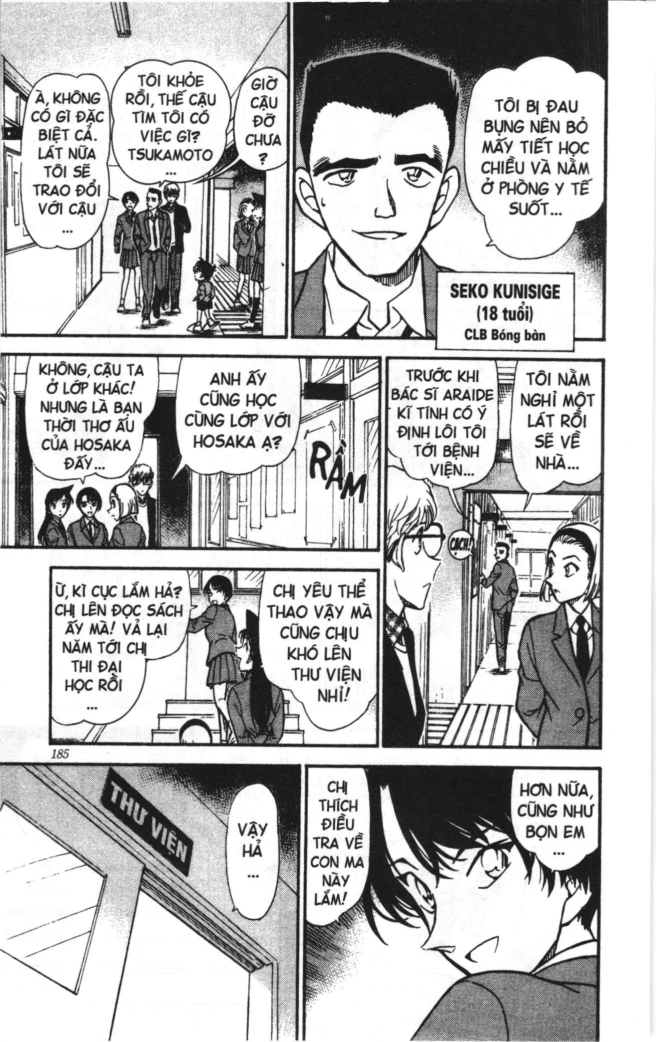 Thám tử lừng danh Conan Loạt truyện tranh: Chapter 466