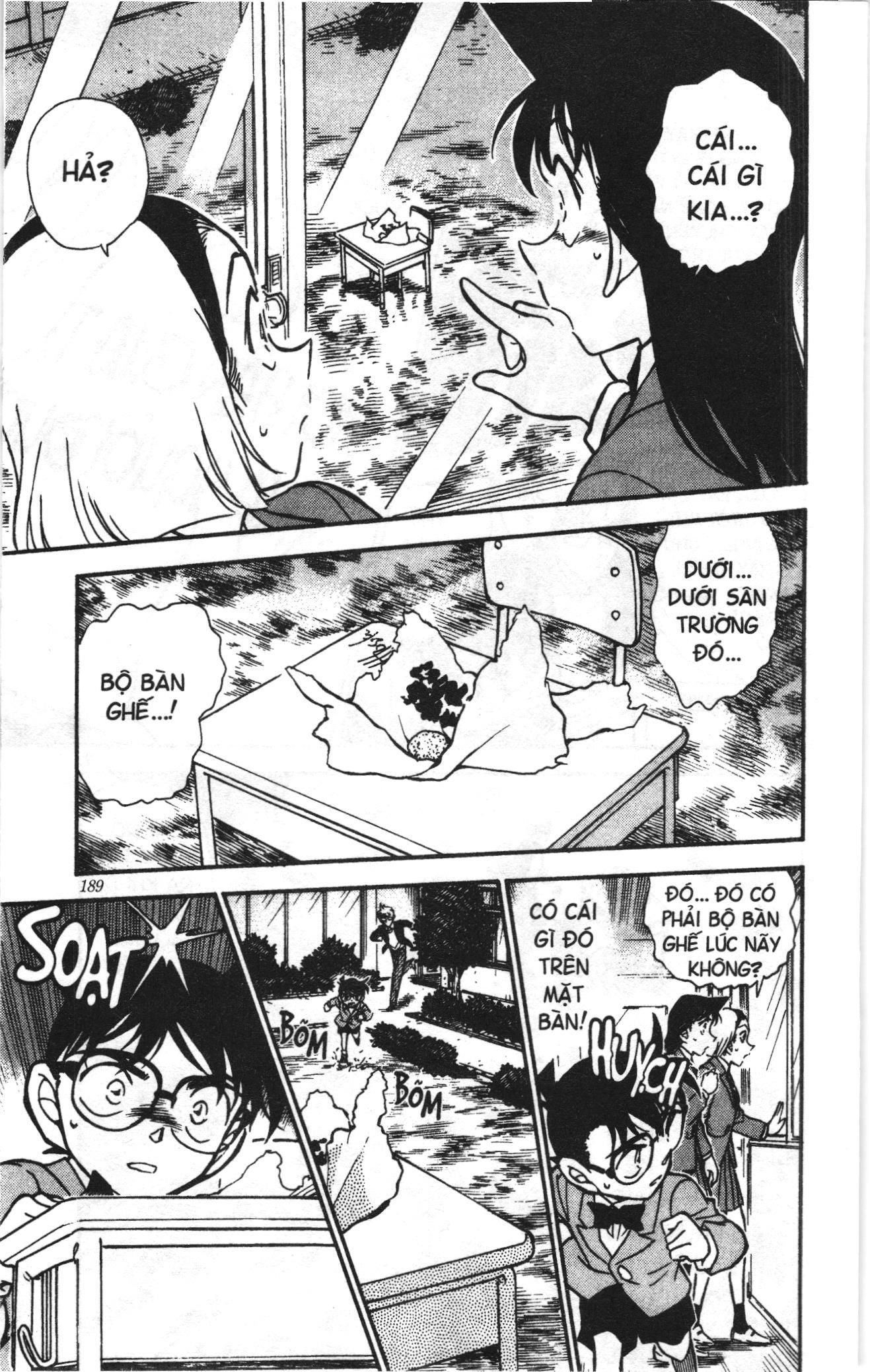 Thám tử lừng danh Conan Loạt truyện tranh: Chapter 466