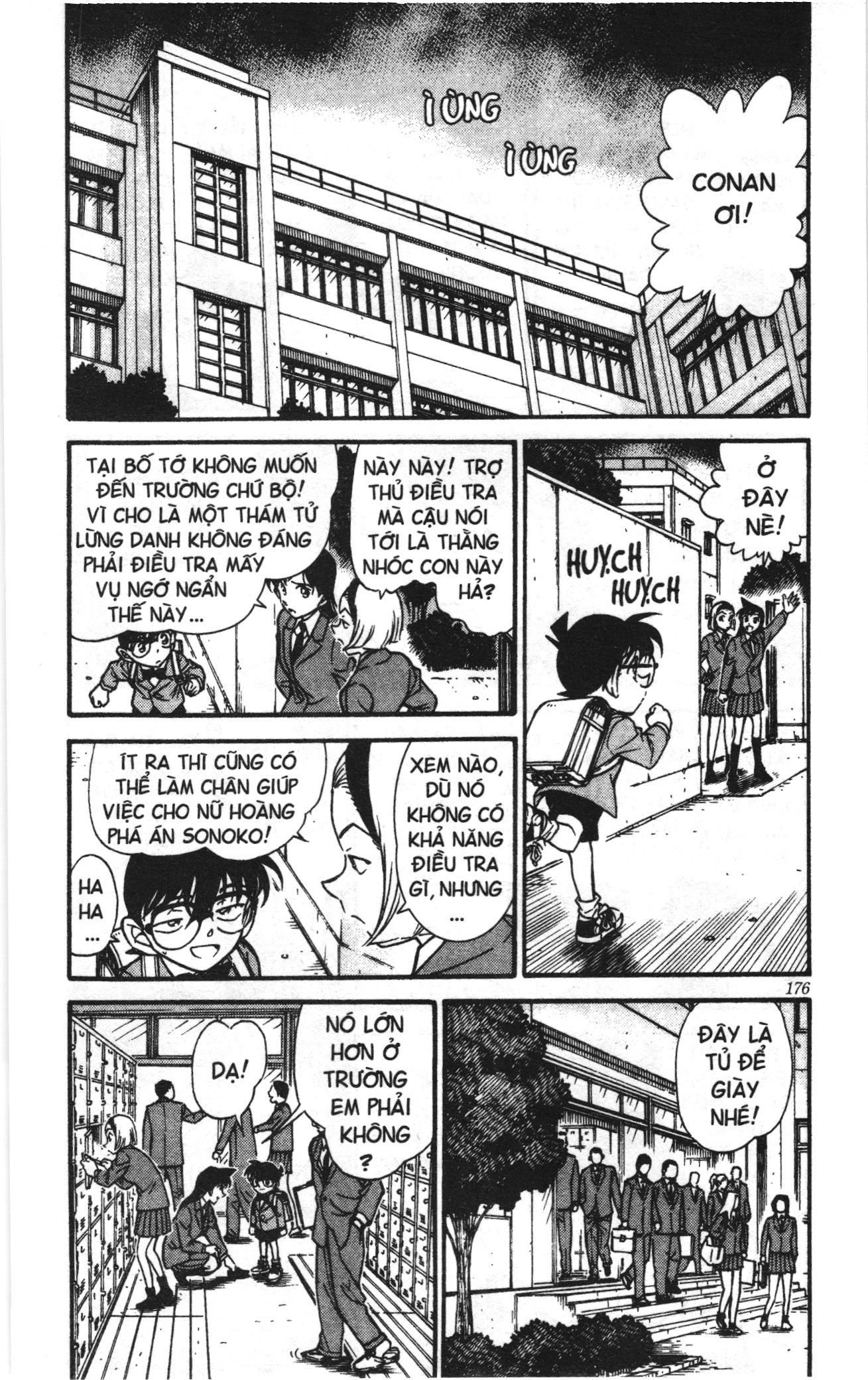 Thám tử lừng danh Conan Loạt truyện tranh: Chapter 466