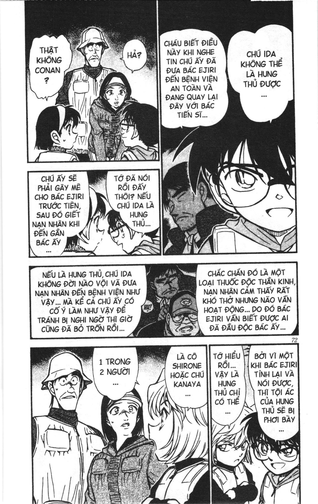 Thám tử lừng danh Conan Loạt truyện tranh: Chapter 471