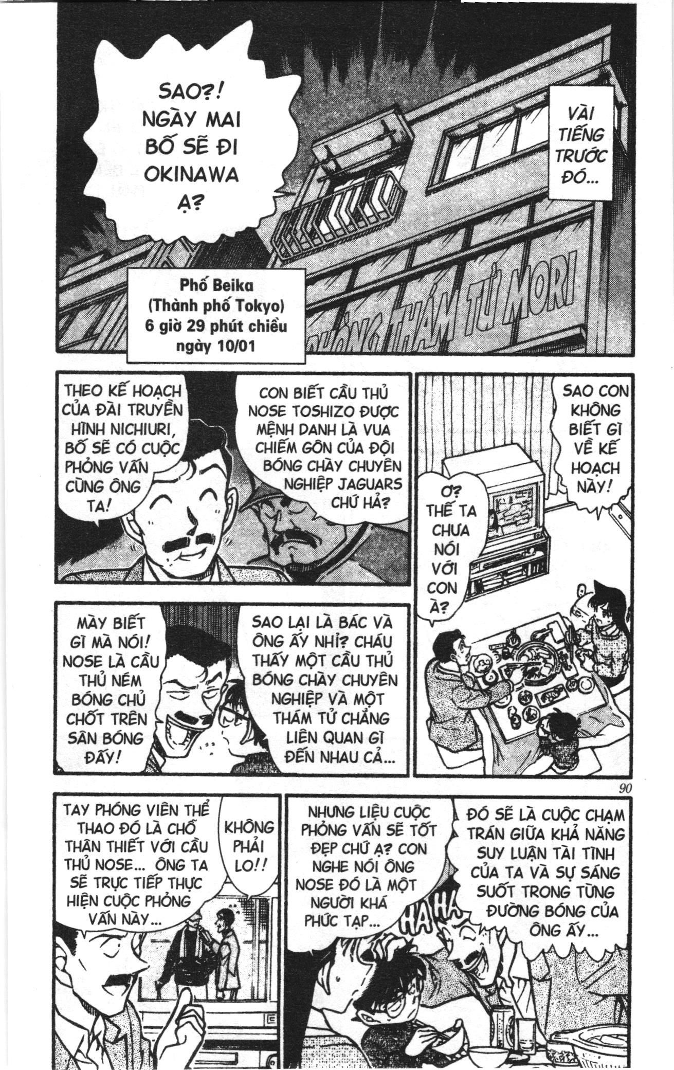 Thám tử lừng danh Conan Loạt truyện tranh: Chapter 472